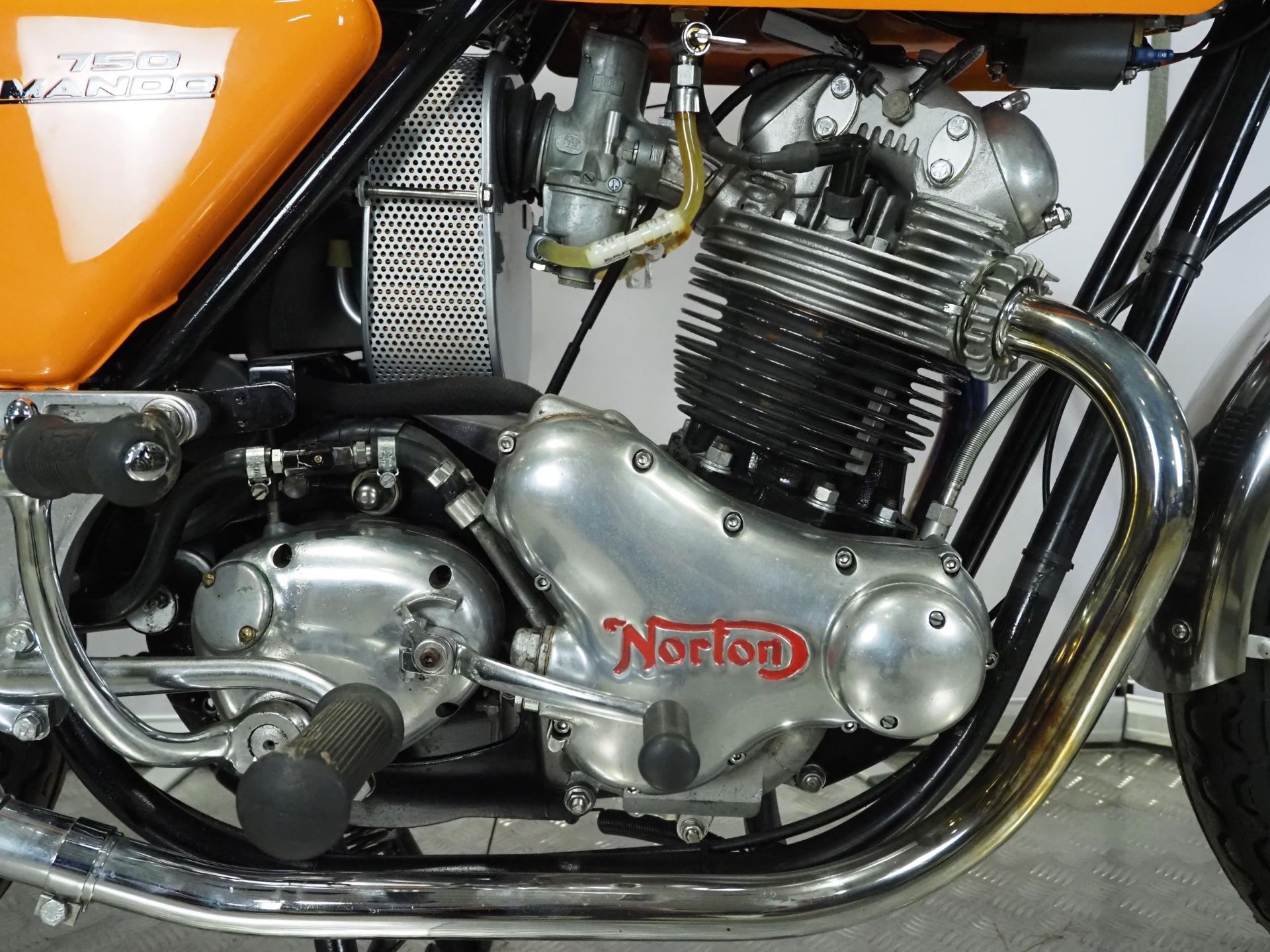 Norton Commando Roadster motorcycle. 1972. 745cc Frame No. 209103 Engine No. 209103 Runs and - Image 5 of 9