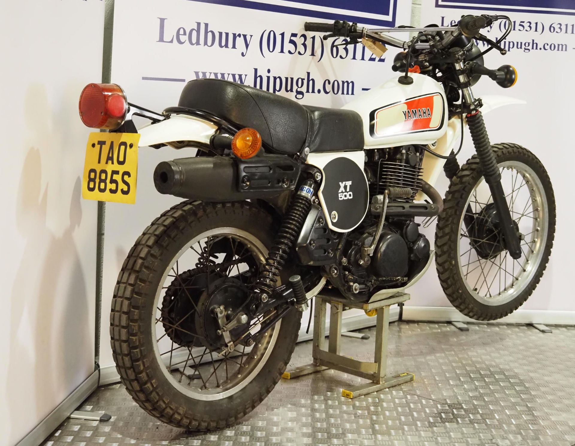 Yamaha XT500 trial bike. 1979. 498cc. Frame No. 1U6-114934 Engine No. 1U6114934 Runs and rides. - Image 3 of 6