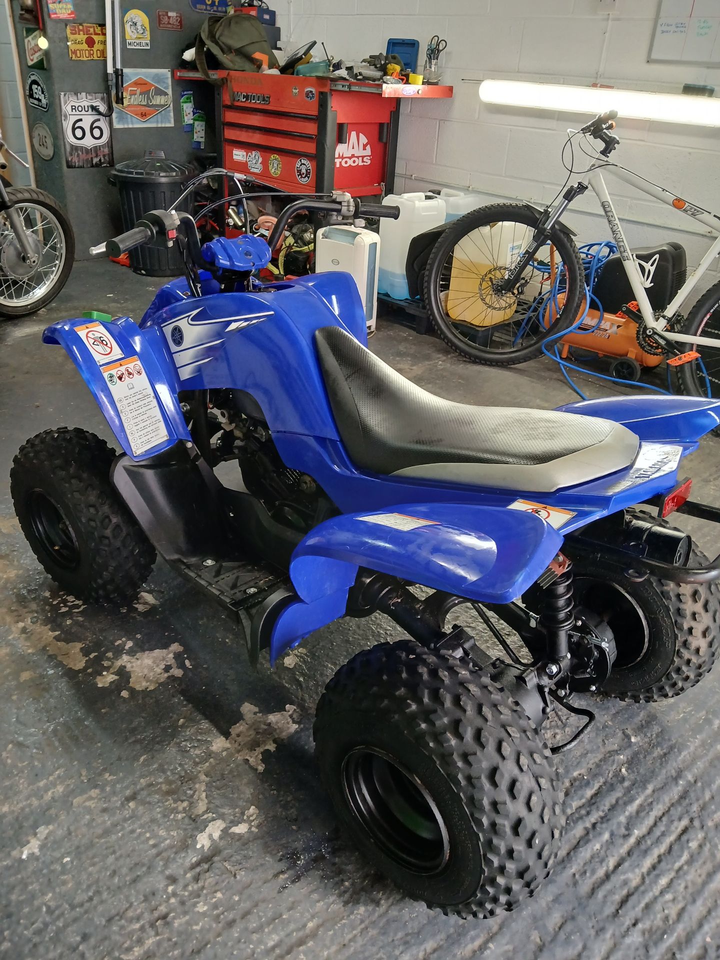 Yamaha YZM 50 quad bike. Good condition, recent service, vendor has owned since 2016. Runs and rides - Image 2 of 3