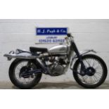 Greeves trails motorcycle. 1990. 250cc. Frame No. 59/2729 Engine No. 770B9019. Does not match V5.