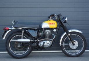 BSA B44 Victor Special motorcycle. 1968. 441cc. Frame No. B44BVS5402Engine No. B44C5402VSReg. CVG