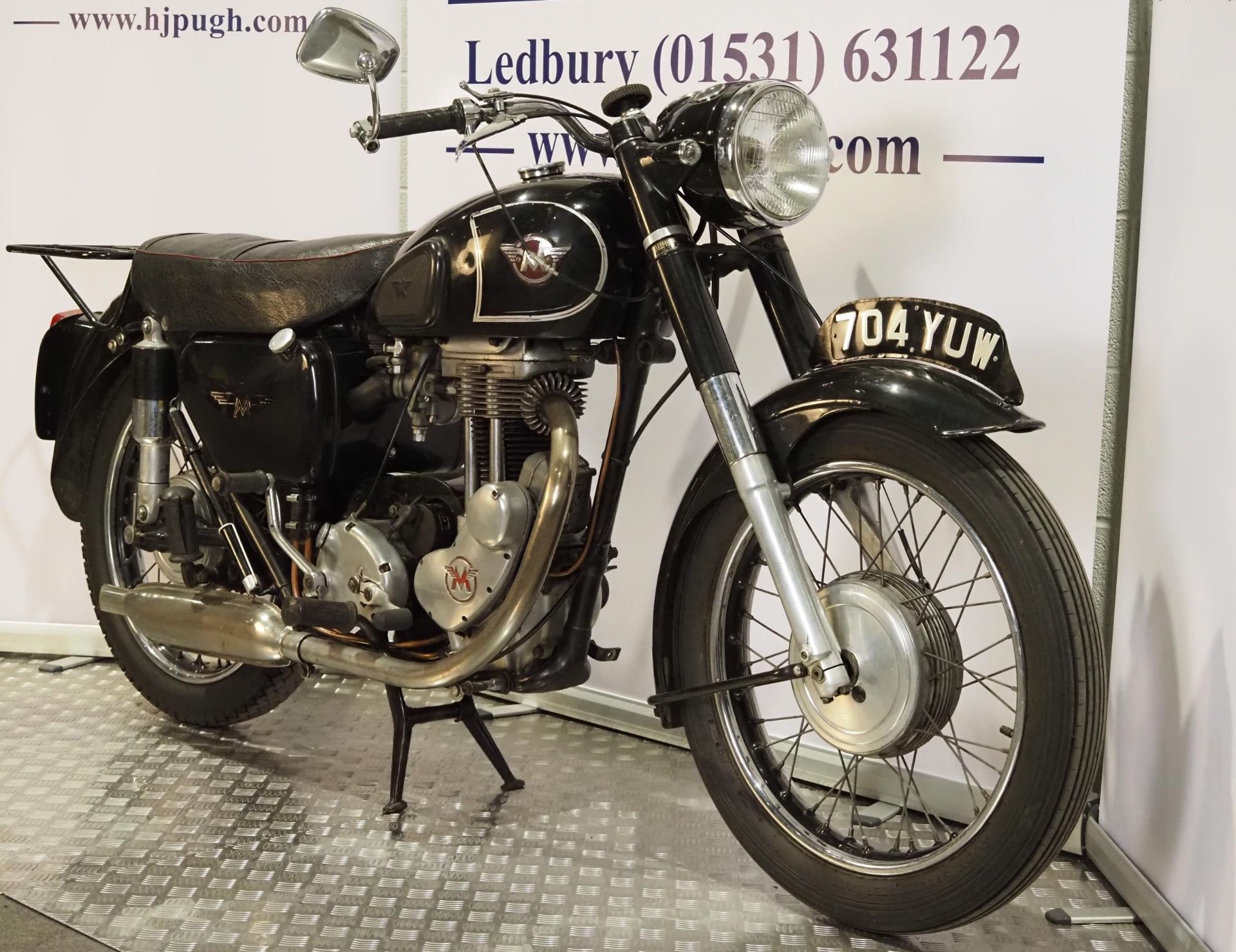 Matchless GL35 motorcycle. 1957. 350cc. Frame No. 01611 Engine No. 56G3LS-31127 Runs and rides. From - Image 2 of 6