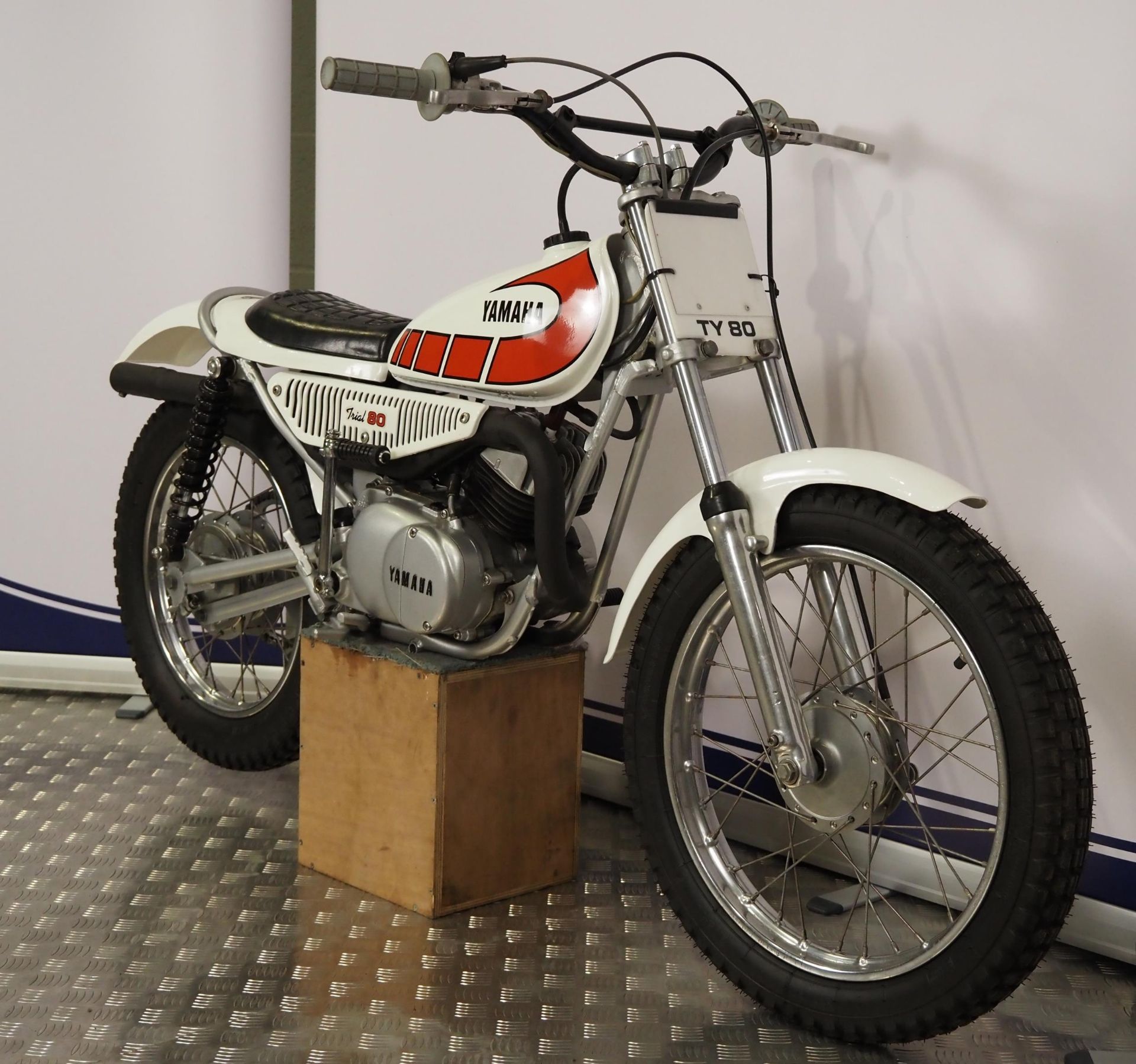 Yamaha TY 80 trials bike. Frame No. 451-110027 Engine No. 451-110027 Runs and rides but will need - Image 3 of 7