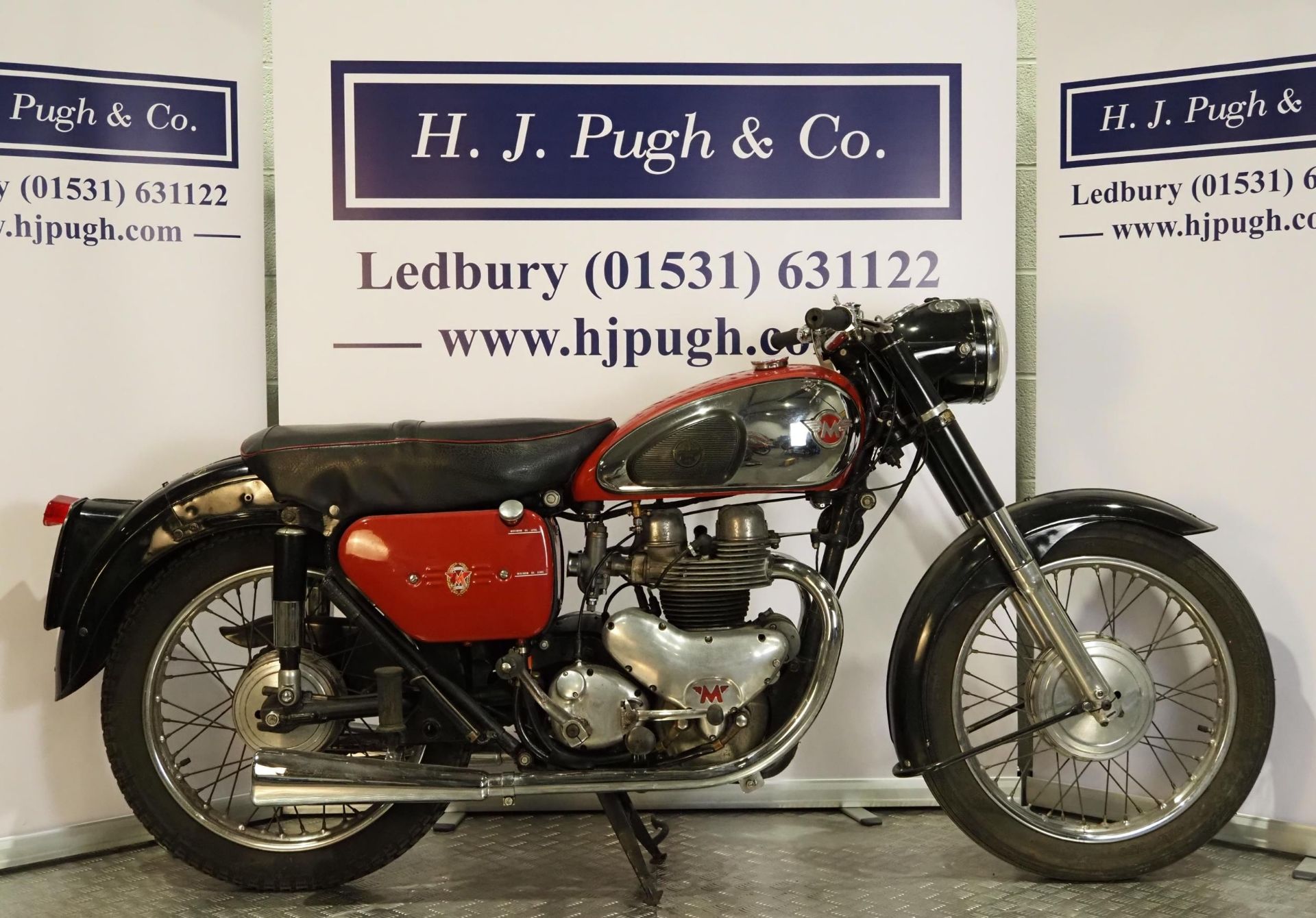 Matchless G11 motorcycle. 1958. 600cc. Frame No. A65717 Engine No. 573005071 Runs and rides.
