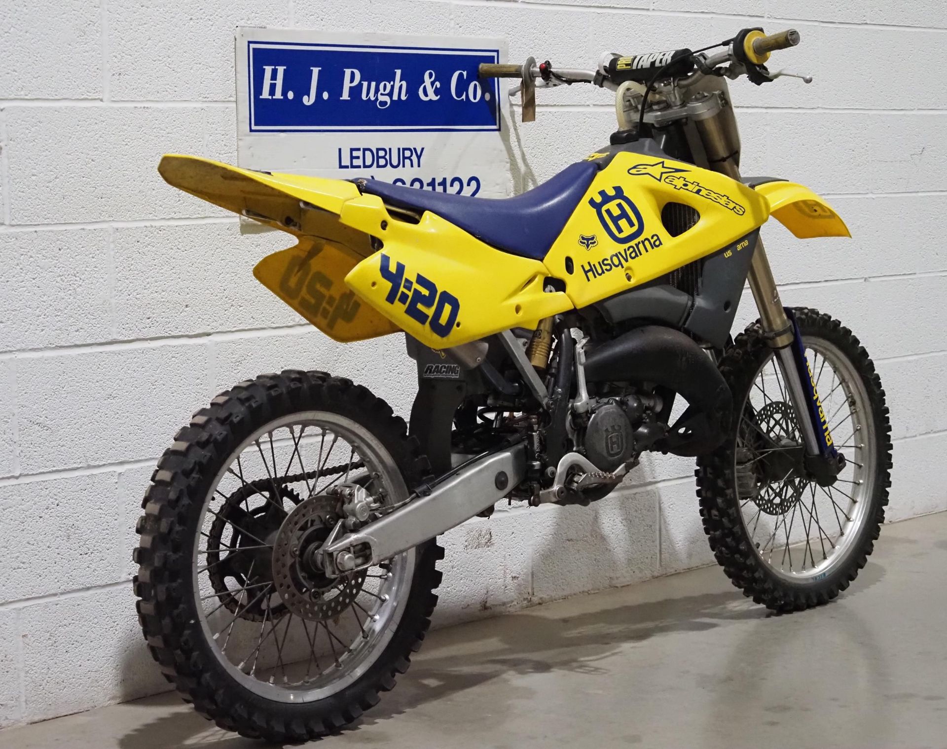 Husqvarna CR125 motocross bike. 2004. Runs and rides. - Image 3 of 5