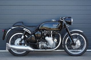 Velocette Venom motorcycle. 1967. 499cc. Frame No. RS15277Engine No. VM2693. Does not match V5.