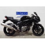 Suzuki SV650 S motorcycle. 2010. 645cc Runs and rides. MOT until 14.8.24. Comes with heated grips