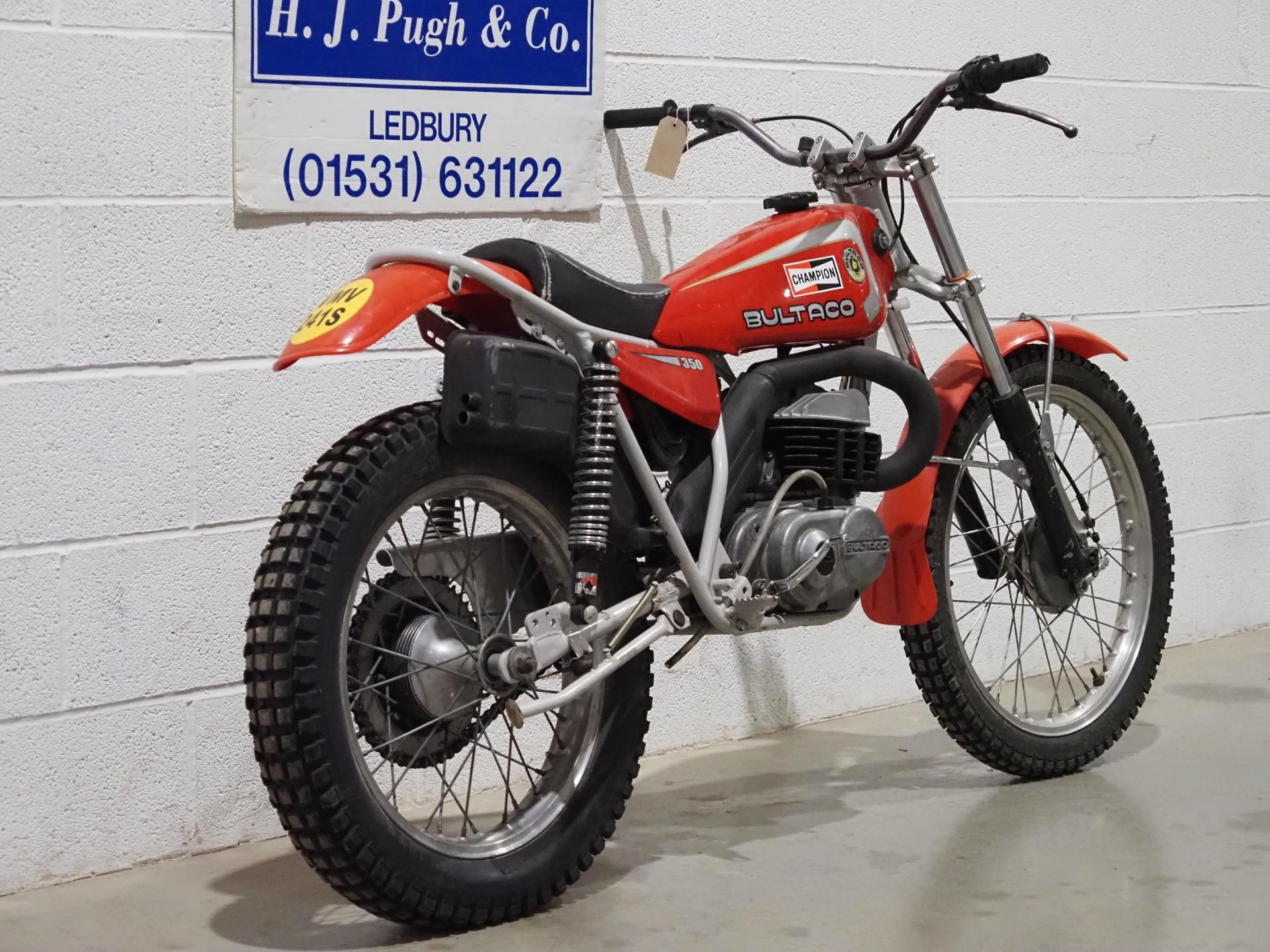 Bultaco 350 Sherpa T trials motorcycle. 1978. 325cc. Frame No. 19902443. V5 states 19902445 Engine - Image 3 of 5