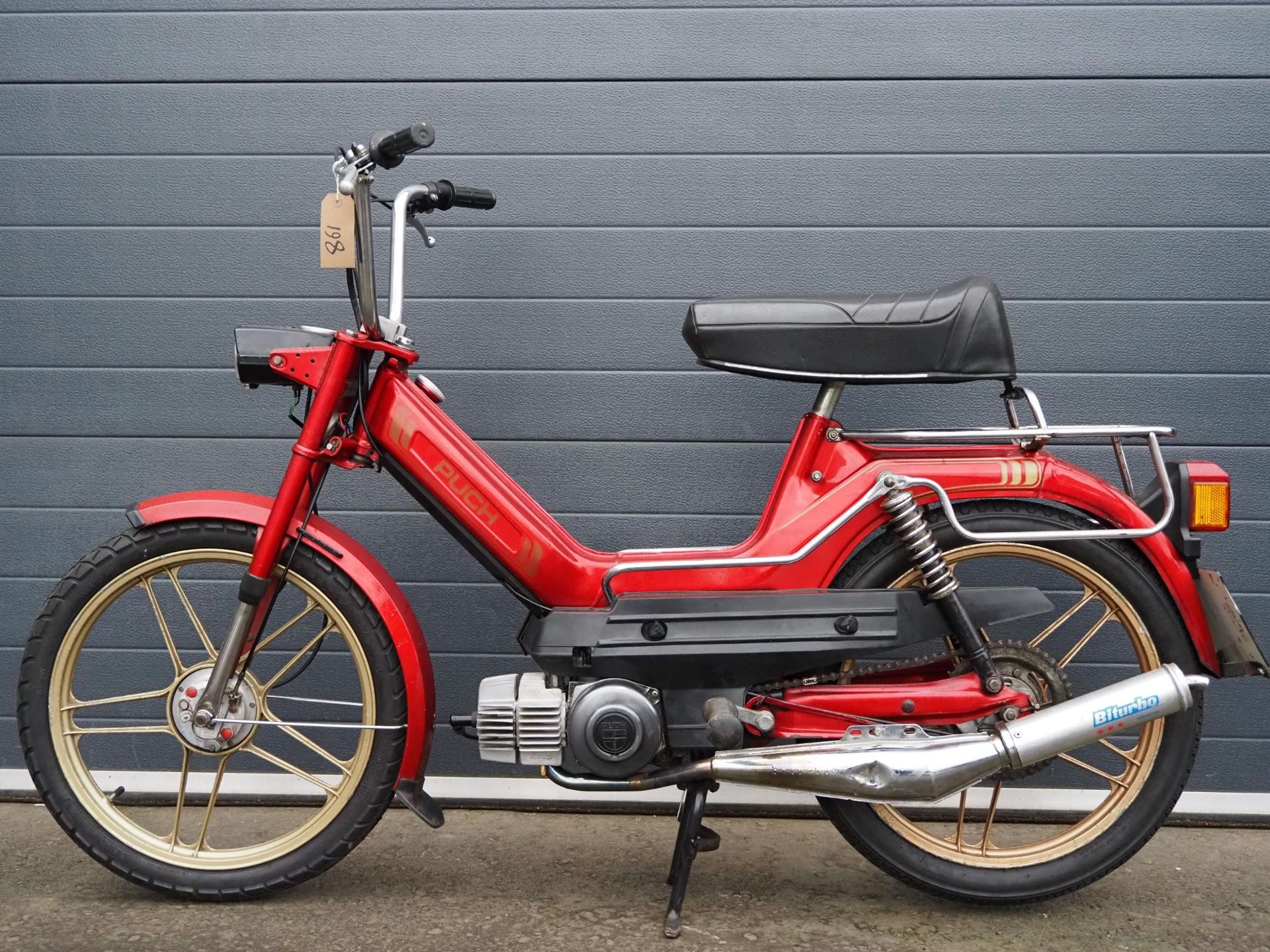 Puch moped. 49cc. 1983. Frame No. 4319738 Engine No. 4319738 Runs and rides. Needs light - Image 7 of 7