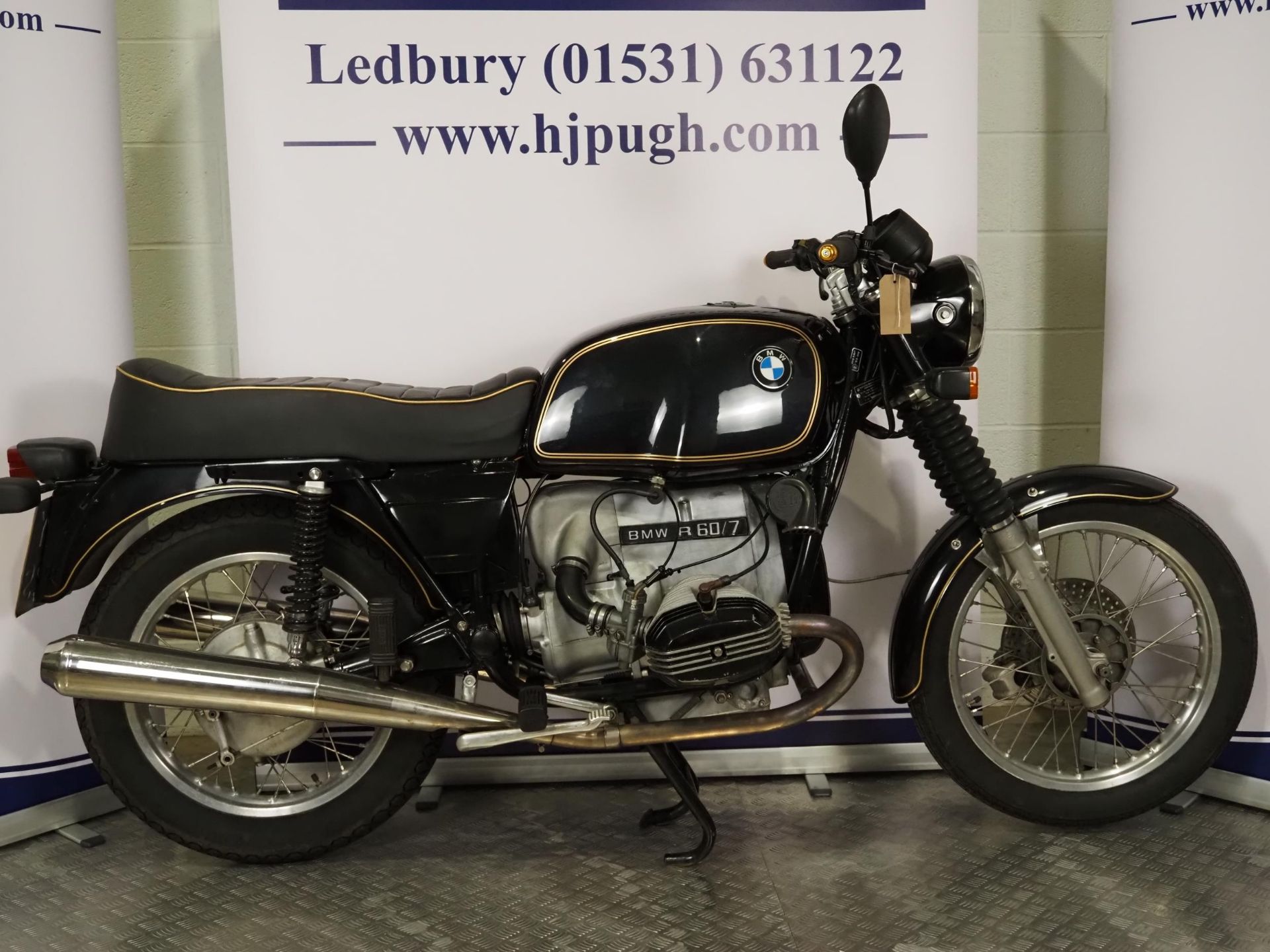 BMW R60/7 motorcycle. 1977. 599cc Frame No. 6005206 Engine No. 6005206 It had a engine rebuild - Image 3 of 8