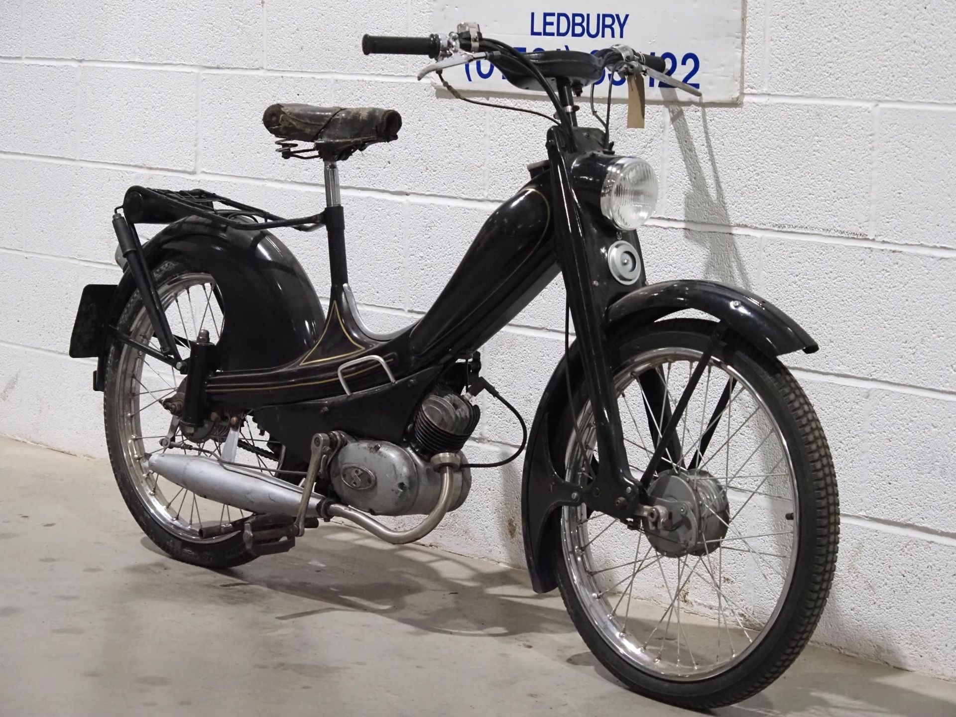 Norman Nippy moped. Engine No. 2649599 Runs but not ridden for some time so will require - Image 2 of 5