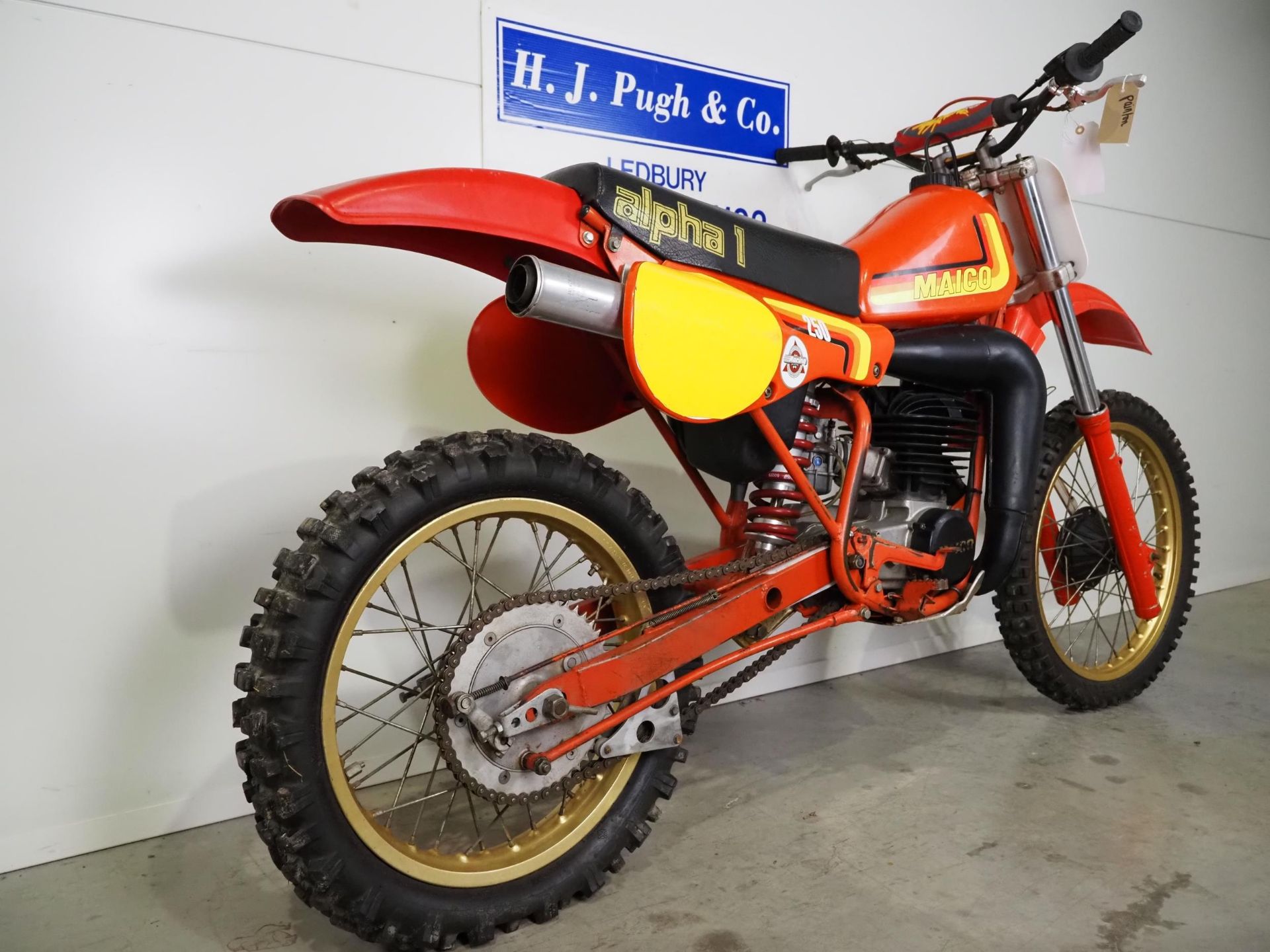 Maico MC250 motocross bike. 1982. 250cc. Frame No. 3531223 Engine No. MT3531165 Runs but requires - Image 4 of 9