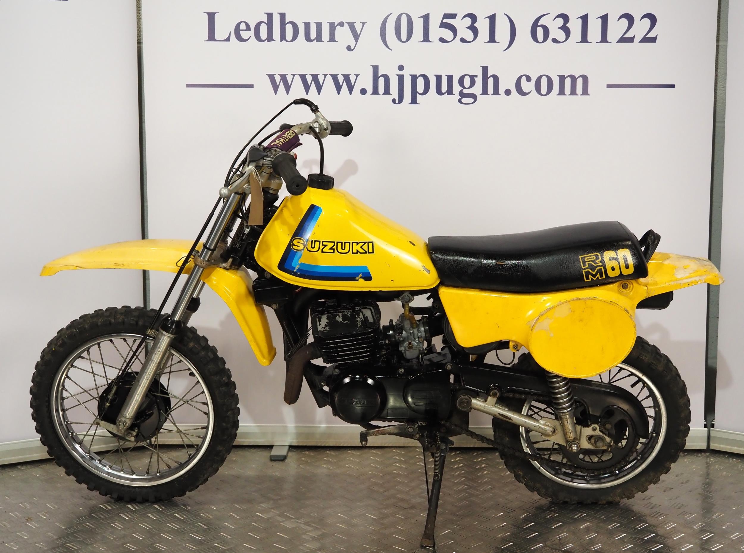 Suzuki RM60 childs scrambler. 1981. Frame No. RM60 -100061 Engine No. RM60-100149 Engine turns - Image 6 of 6