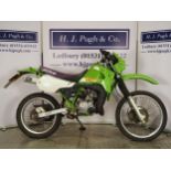 Kawasaki KMX125 trail bike. 2001. 124cc Engine turns over. Was running around 18 months ago. Good