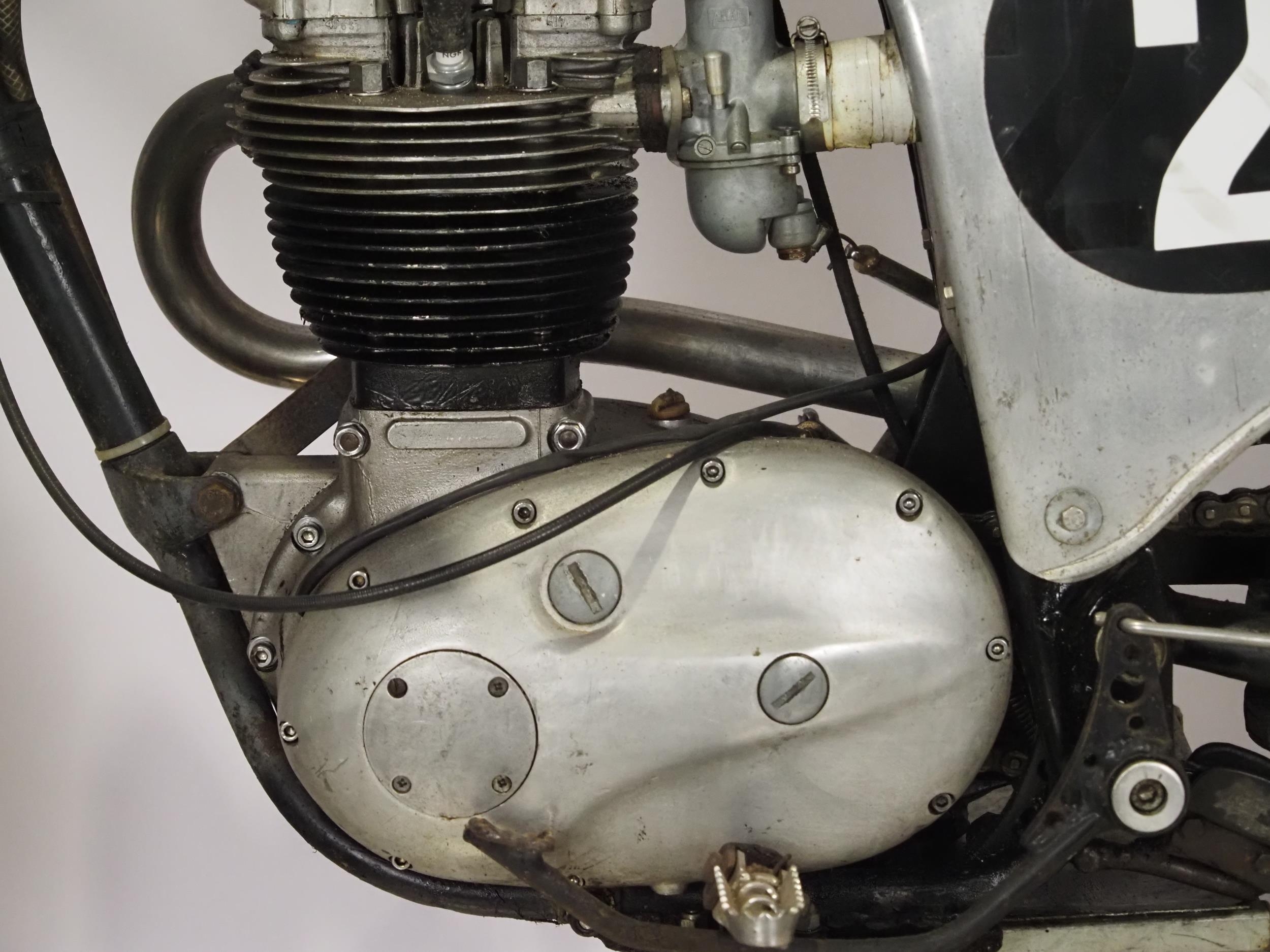 BSA Walker Victor trials motorcycle. 441cc Engine turns over. Has been dry stored for many years. - Image 6 of 7