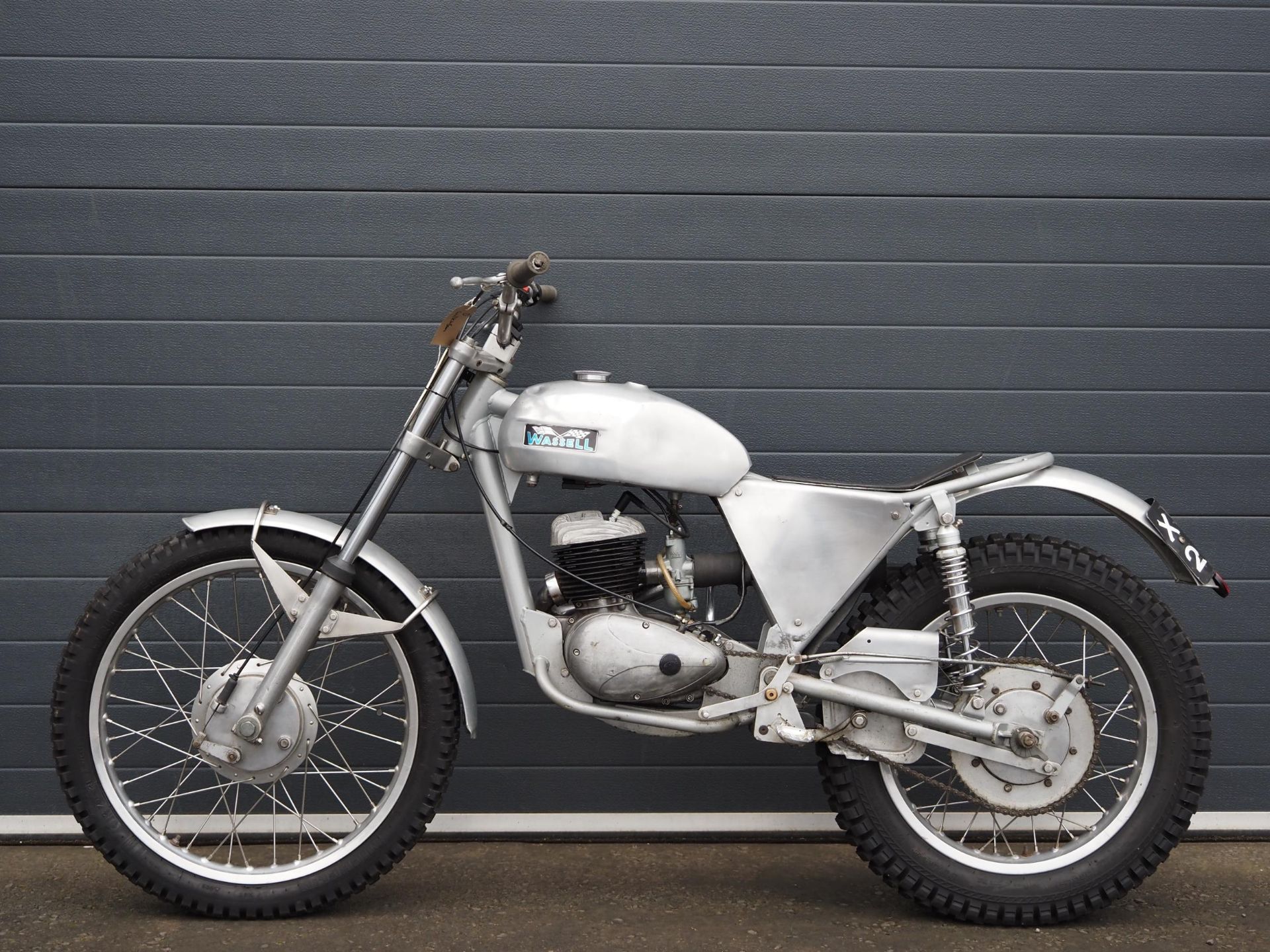 Wassell Bantam trials bike. 175cc. 1952. Frame No. W035B Engine No. D14B1685 This bike was built - Image 5 of 5