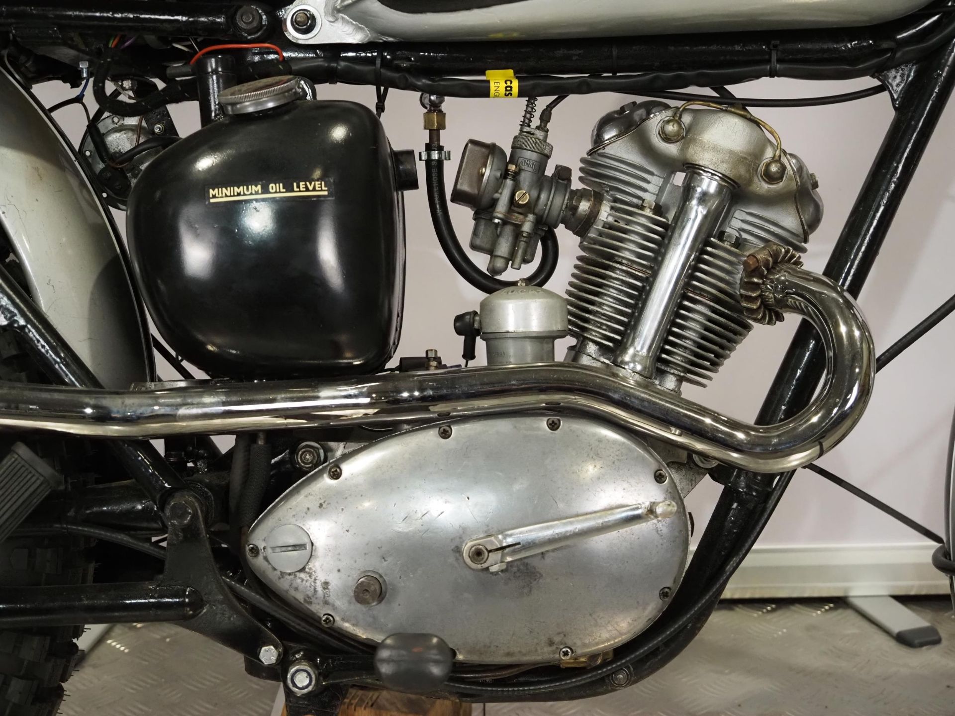 Triumph T20C Tiger Cub Competition motorcycle. 1957. 199cc. Frame No. T34275 Engine No. T20C39768 - Bild 4 aus 7
