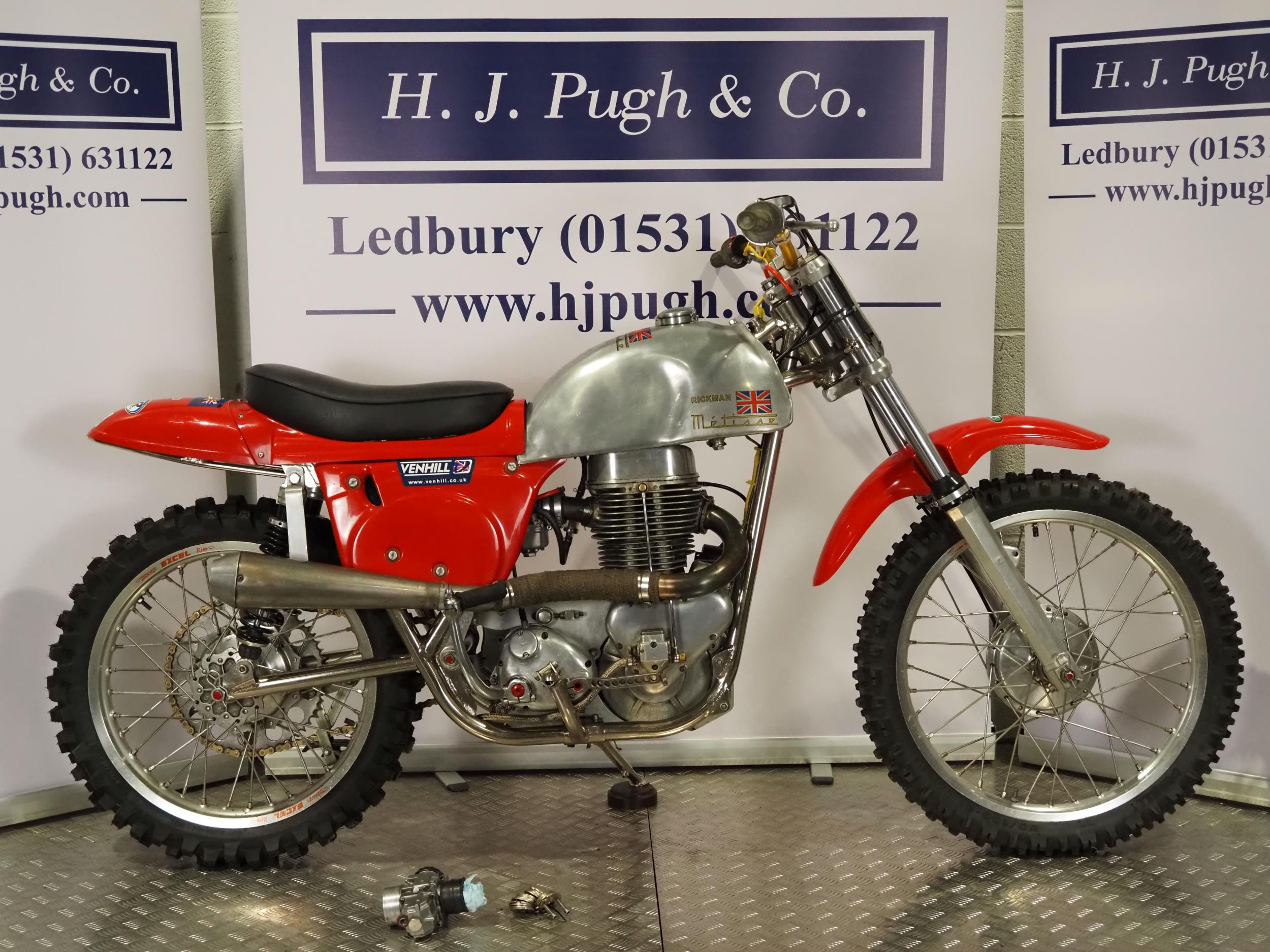 Rickman Metisse Jawa trials motorcycle. Frame No. 4422 Engine No. Runs and last ridden in March 2023