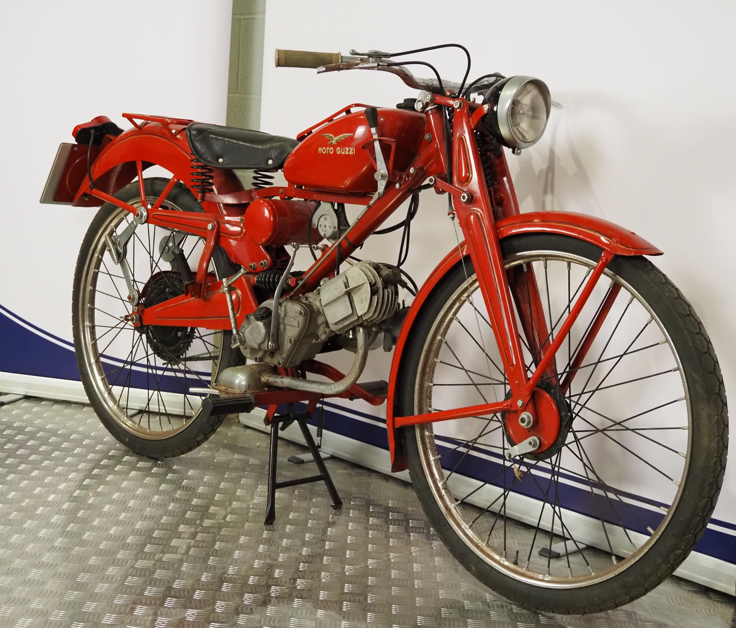 Moto Guzzi Cardellino motorcycle. 1955. 65cc Engine No. CDL73 Good compression. Comes with dating - Image 3 of 6