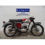 BSA Bantam Sports motorcycle project. 175cc Frame No. D10A 5587 Engine No. D10A 5587 Has been dry