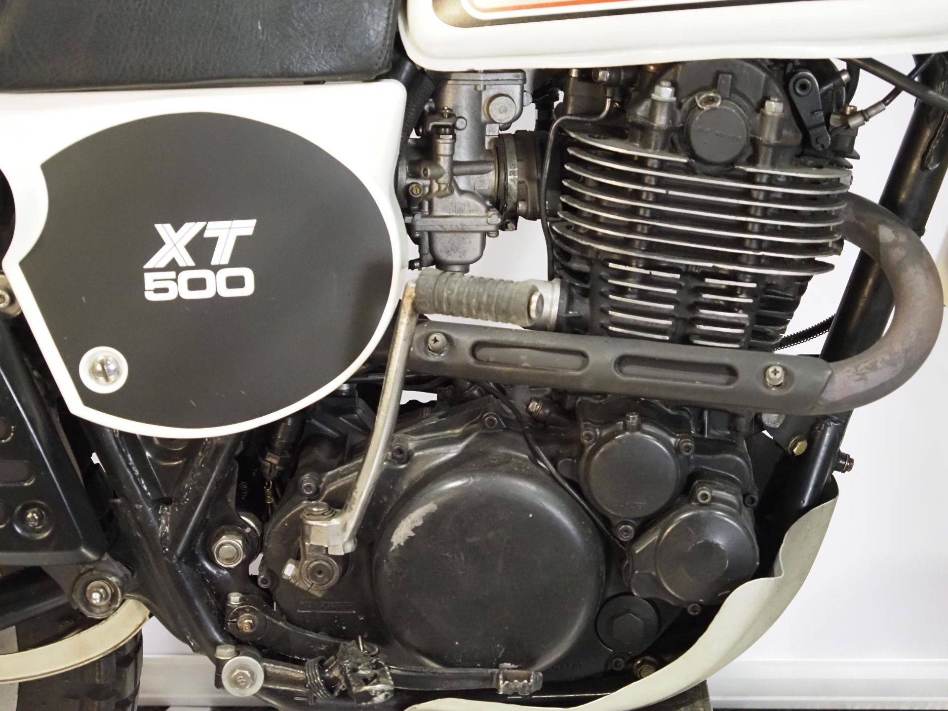 Yamaha XT500 trial bike. 1979. 498cc. Frame No. 1U6-114934 Engine No. 1U6114934 Runs and rides. - Image 4 of 6