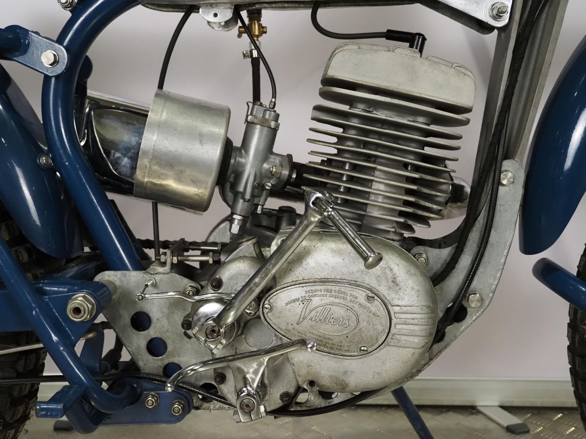 Greeves TES24 trials motorcycle. 1963. 250cc. Frame No. 24DSS/1 Engine No. P11235445 Runs and rides. - Image 4 of 6