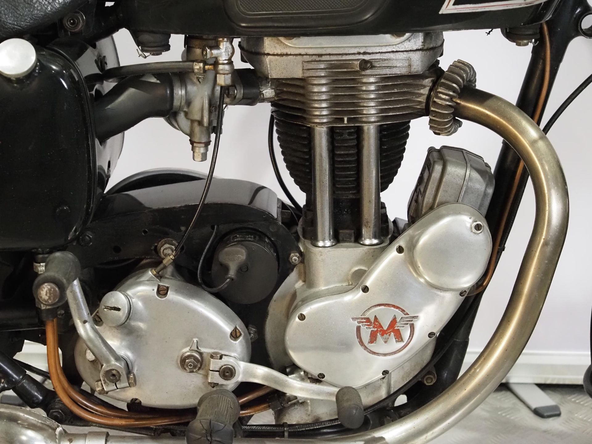 Matchless GL35 motorcycle. 1957. 350cc. Frame No. 01611 Engine No. 56G3LS-31127 Runs and rides. From - Image 4 of 6
