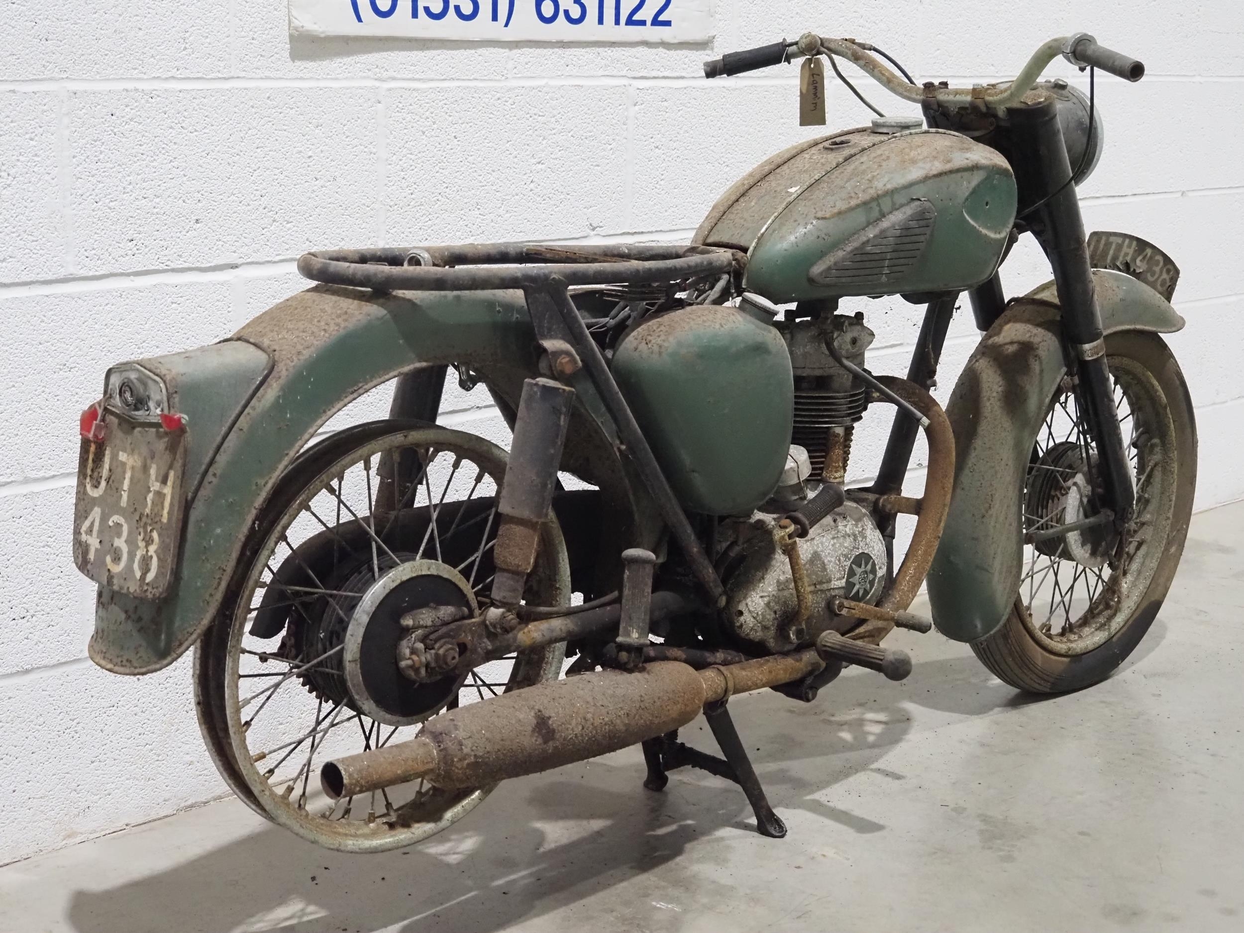 BSA C15 motorcycle project. 1960. 250cc Frame No. C15 15122 Engine No. C15 14993 Has been dry stored - Image 3 of 6