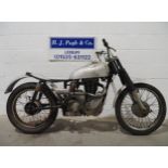 AJS 16 MCS short stroke trails bike. 1958. 350cc Frame No. 8316c (V5 states 8318c) Engine No. 58-