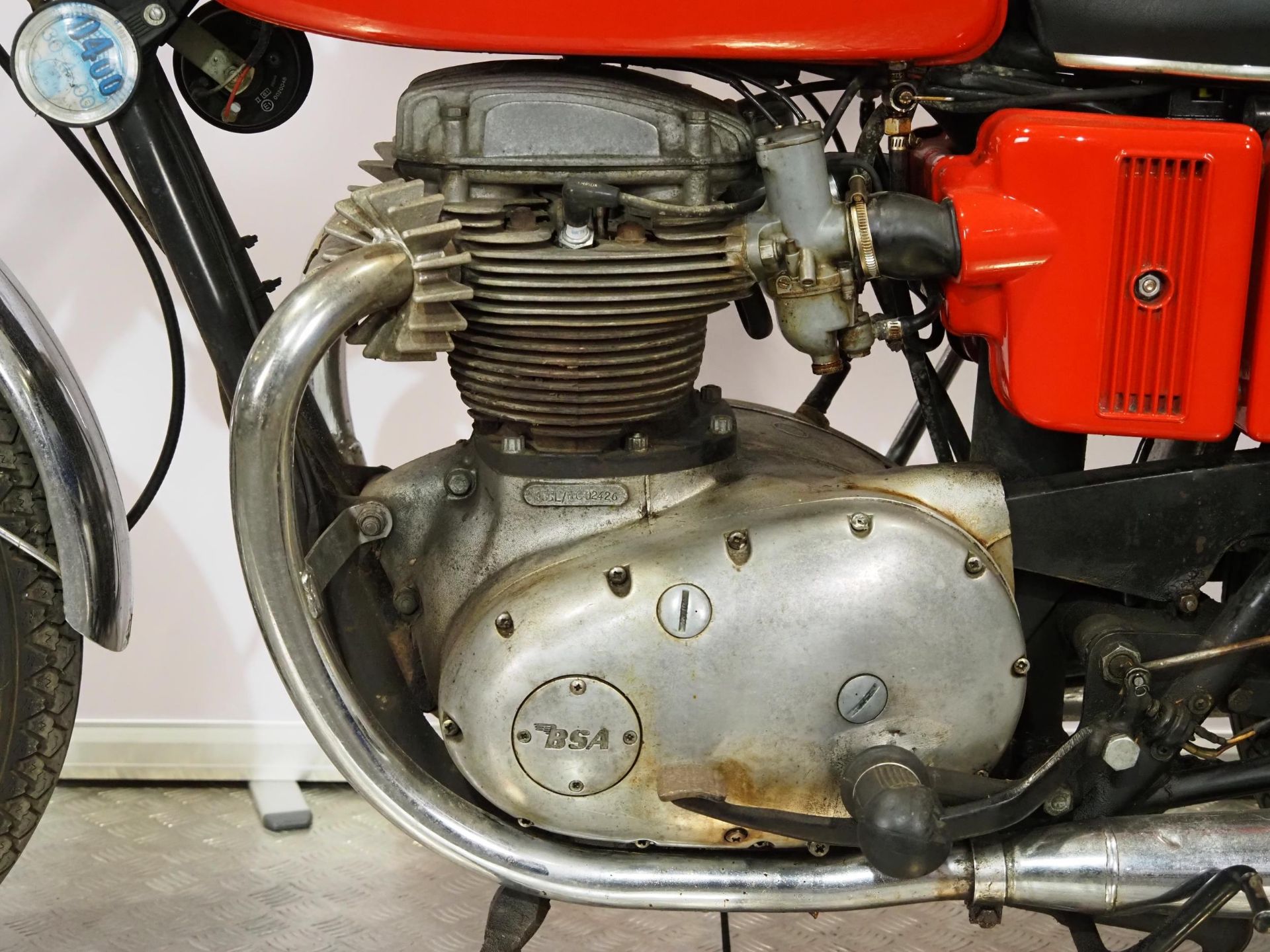 BSA A65 Lightning motorcycle. 1972. 650cc Frame No. A65L/NG02426 Engine No. A65L/NG02426 Part of a - Image 6 of 7