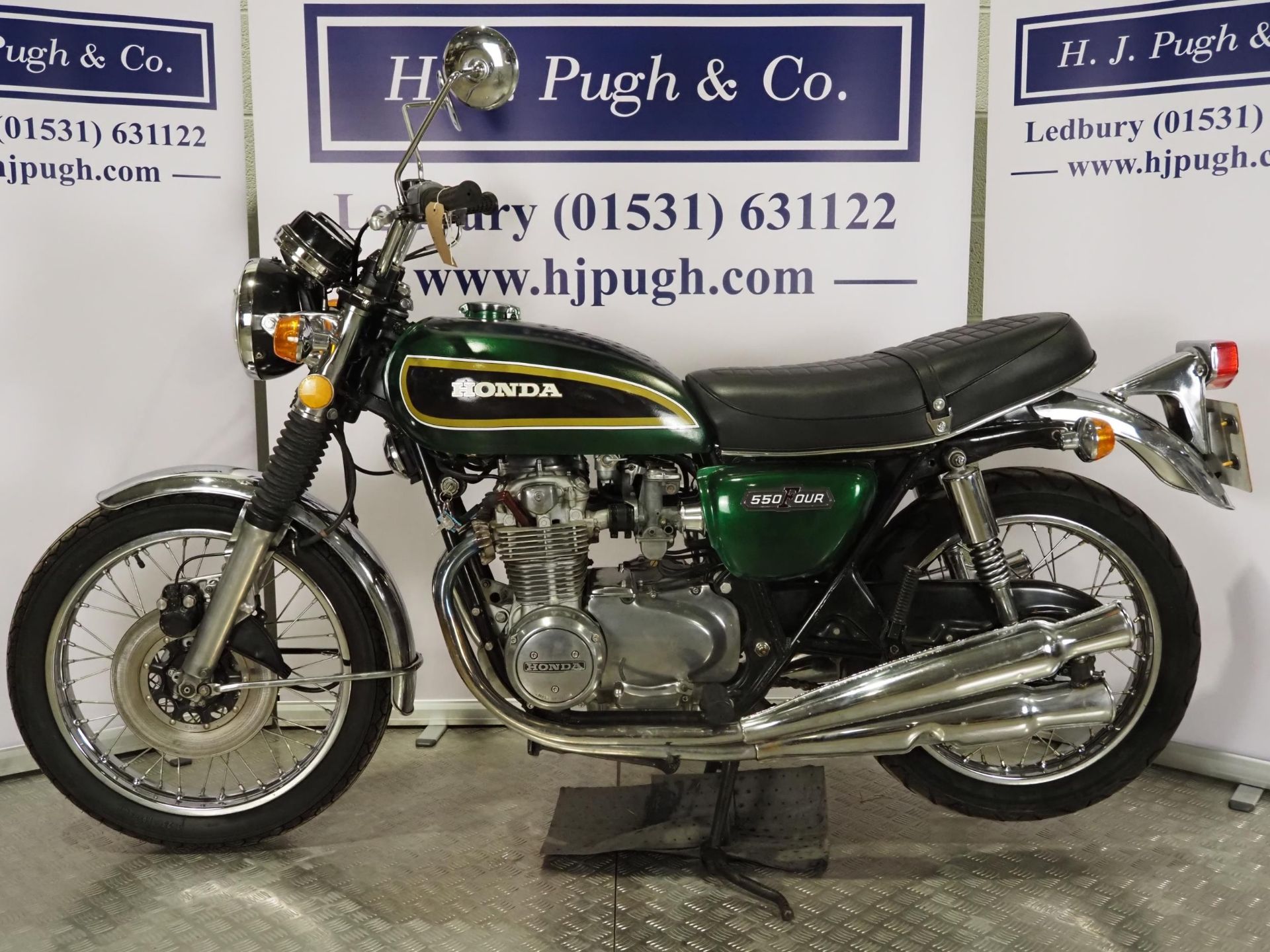Honda CB550 motorcycle. 1975. 550cc Frame No. CB550 1213592 Engine No. CB550E-1050752 (V5 states not - Image 8 of 8