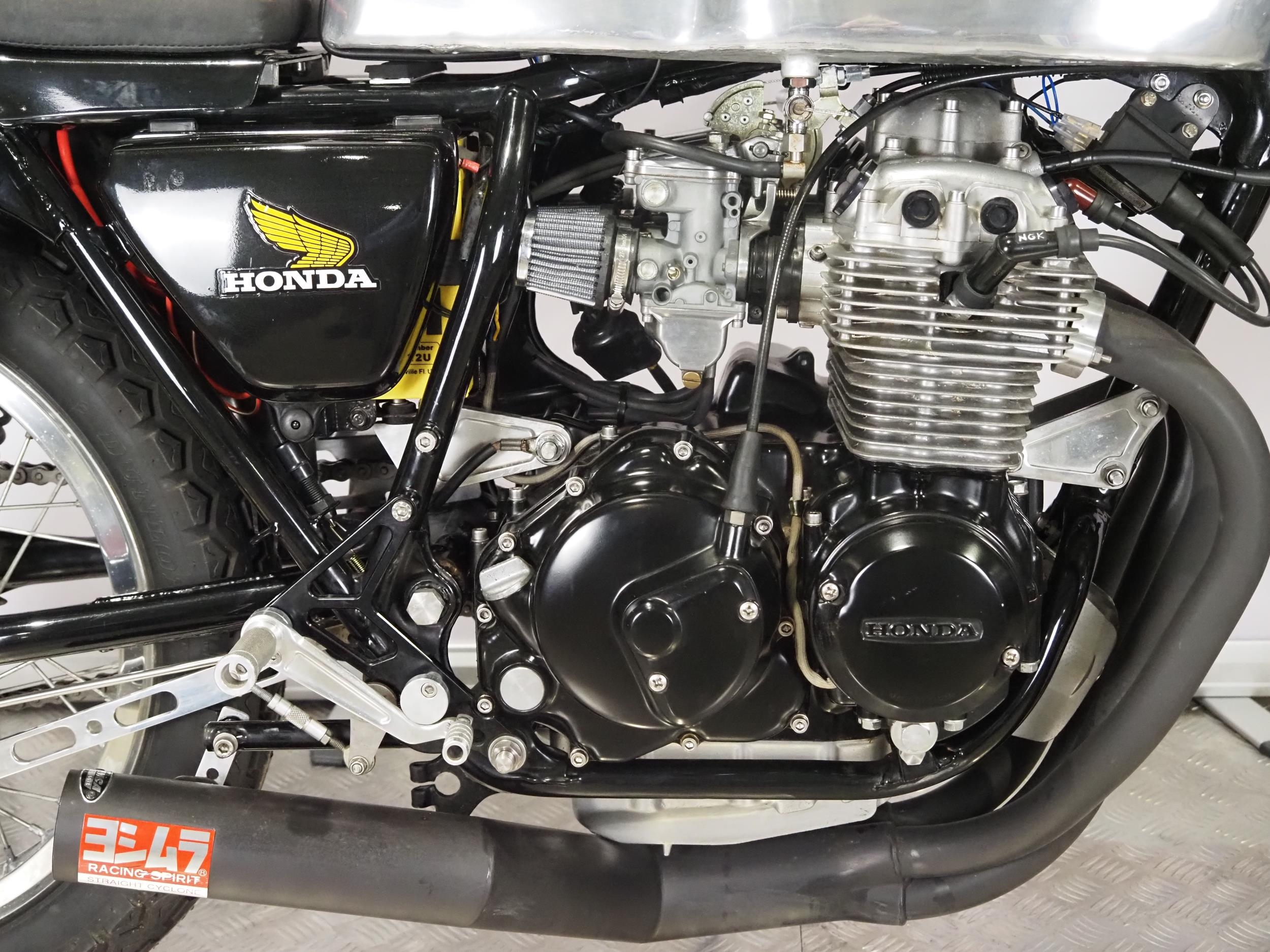 Honda CB400/4 custom motorcycle. 1977. 460cc Frame No. CB400F2-1075883 Engine No. CB400FE-1054348 ( - Image 4 of 8