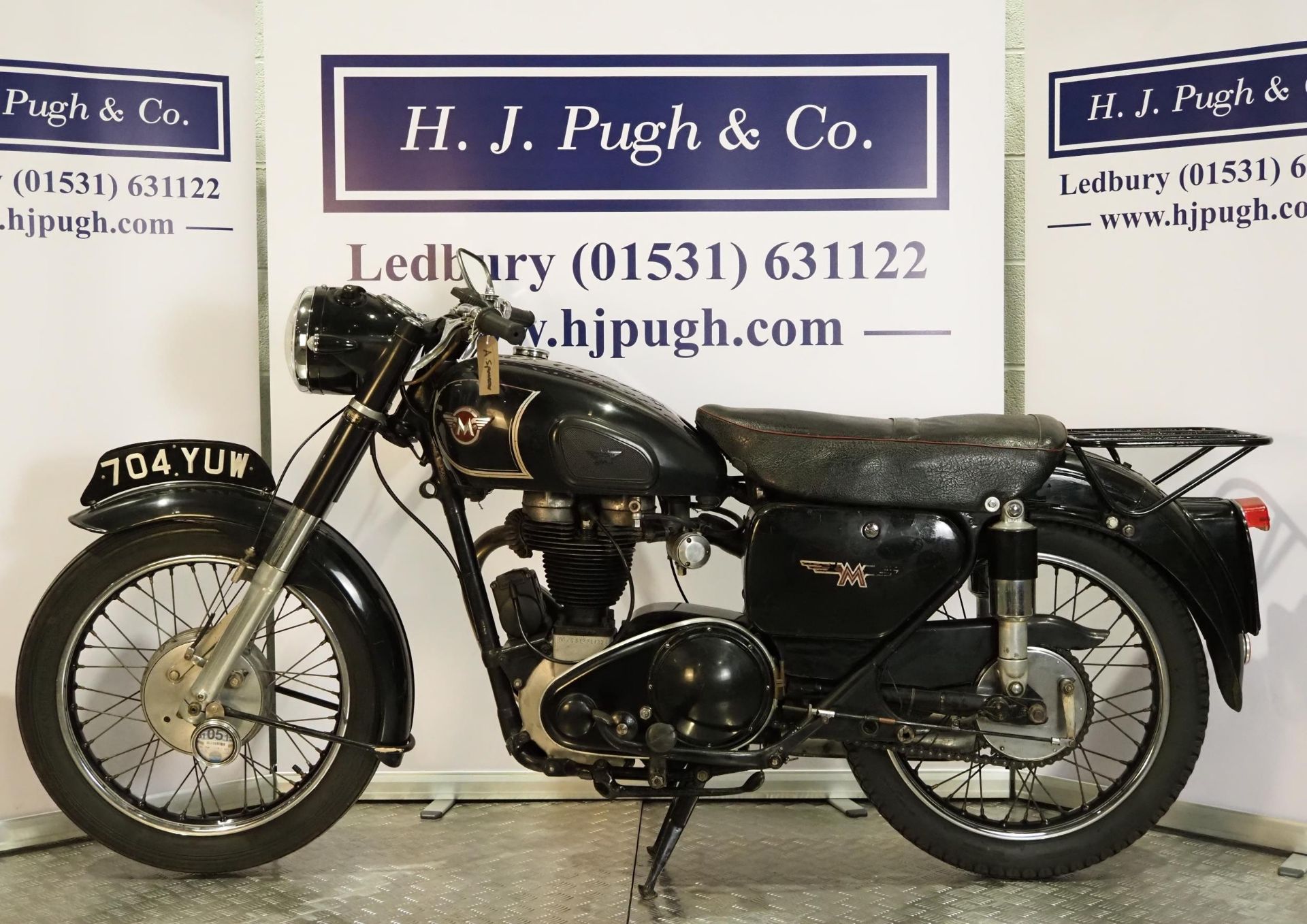 Matchless GL35 motorcycle. 1957. 350cc. Frame No. 01611 Engine No. 56G3LS-31127 Runs and rides. From - Image 6 of 6