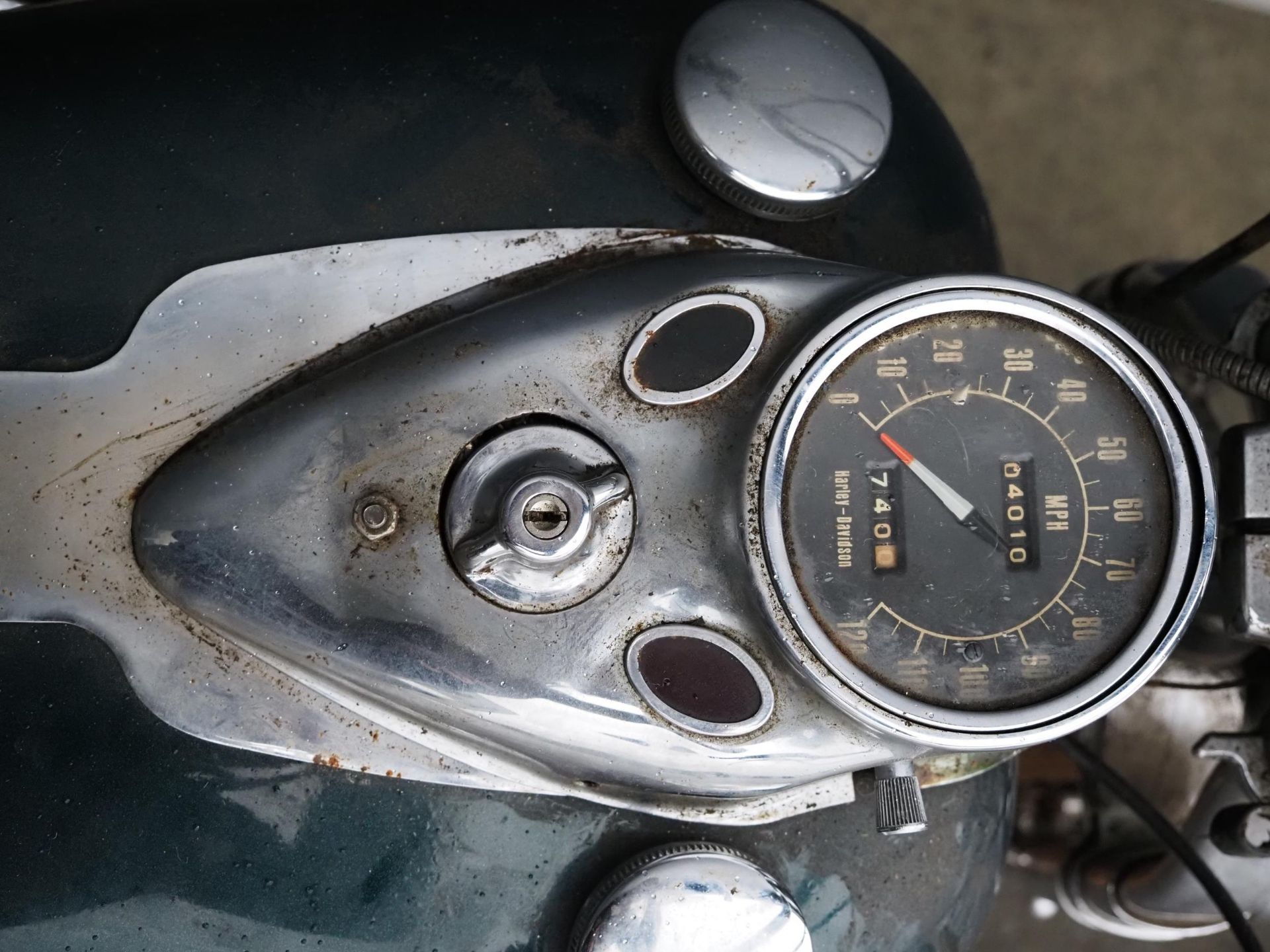 Harley Davidson Panhead motorcycle project. 1200cc. 1948. Frame No. SABTVR03931192176 Engine No. - Bild 4 aus 6