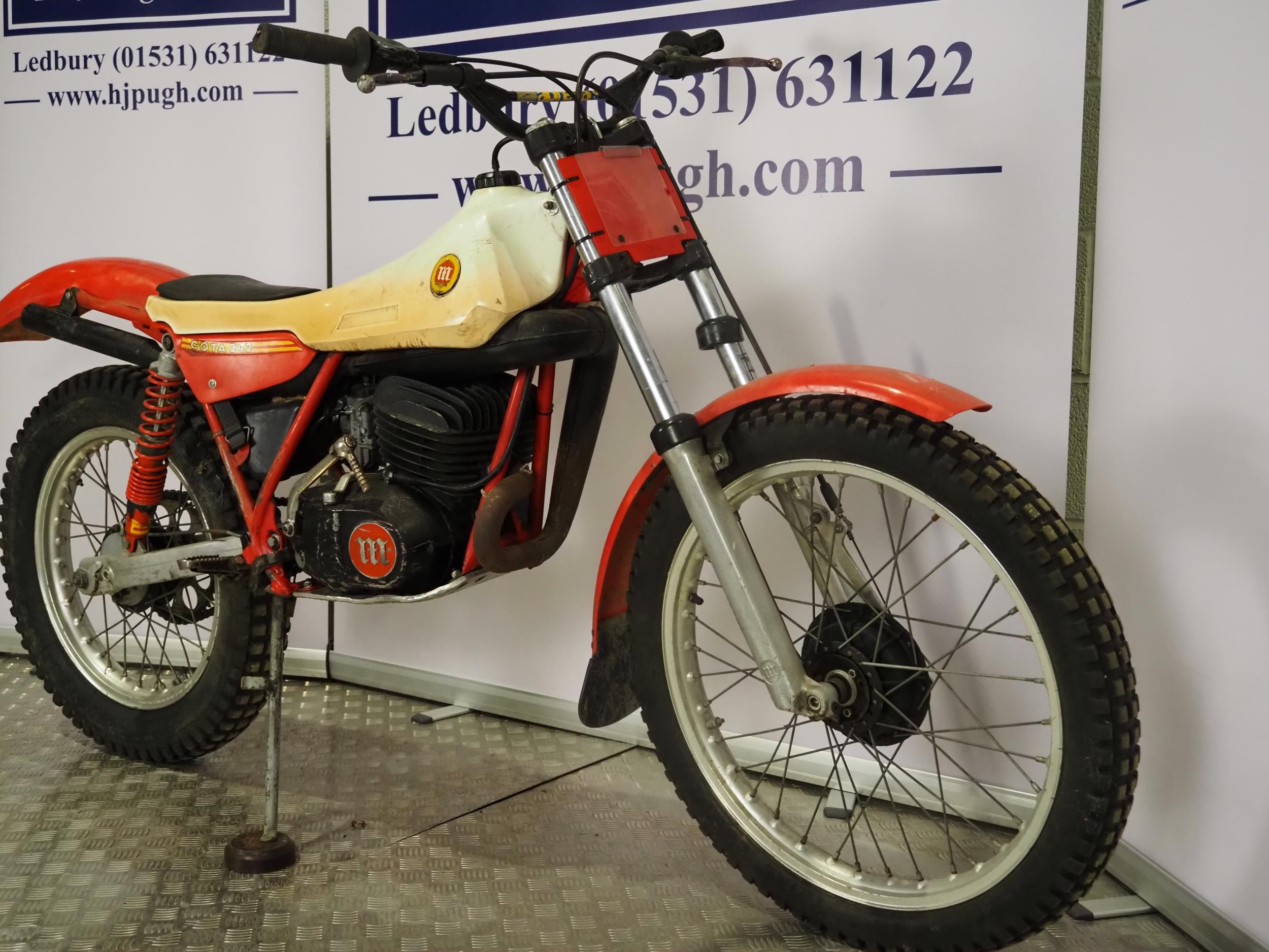 Montesa Cota 242 trials motorcycle. 1983/4 Engine turns over. Has been dry stored for around 4 - Image 2 of 5