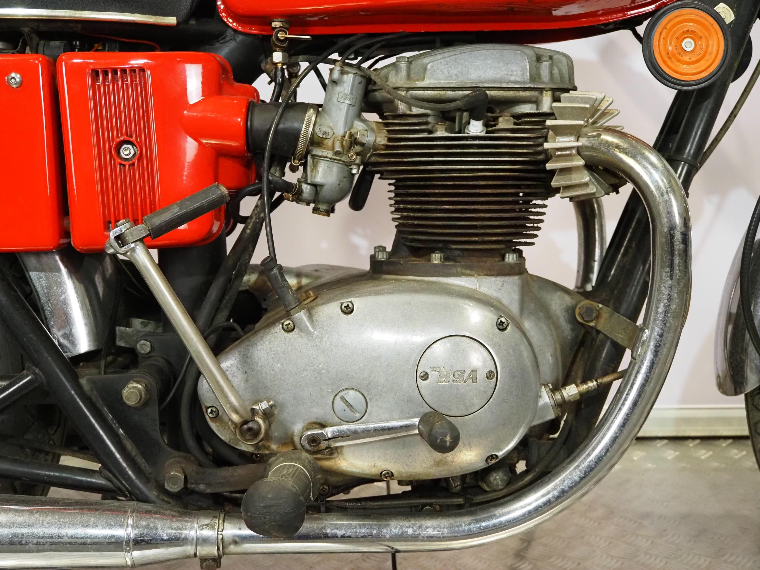 BSA A65 Lightning motorcycle. 1972. 650cc Frame No. A65L/NG02426 Engine No. A65L/NG02426 Part of a - Image 4 of 7