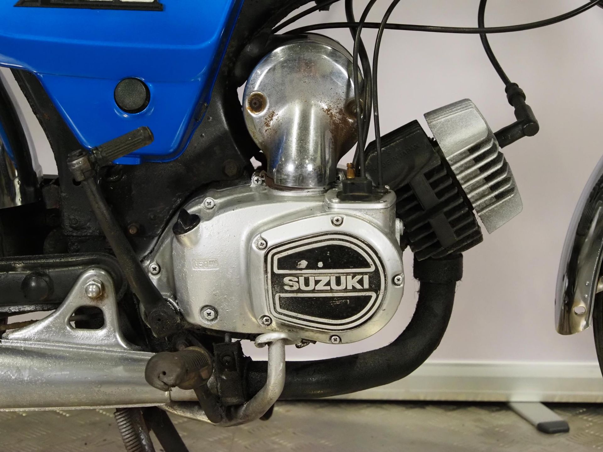 Suzuki A100 motorcycle. 1980. 98cc. Frame No. 460714 Engine No. 652149 Runs and rides. Reg. LFA - Image 4 of 6