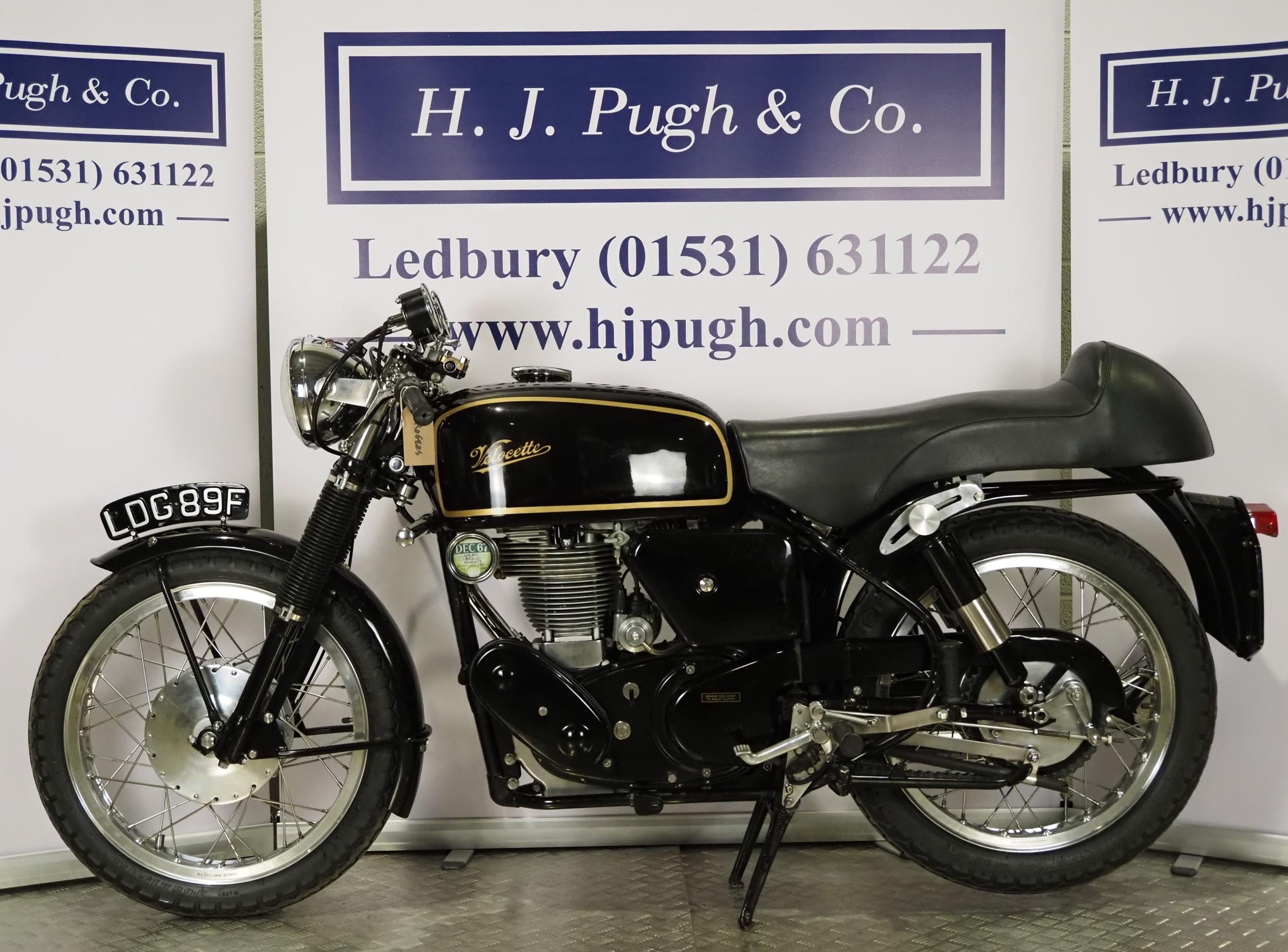 Velocette Thruxton motorcycle. 1967. 500cc. Frame No. RS/19436 Engine No. VMT/630 Runs and rides and - Image 13 of 13