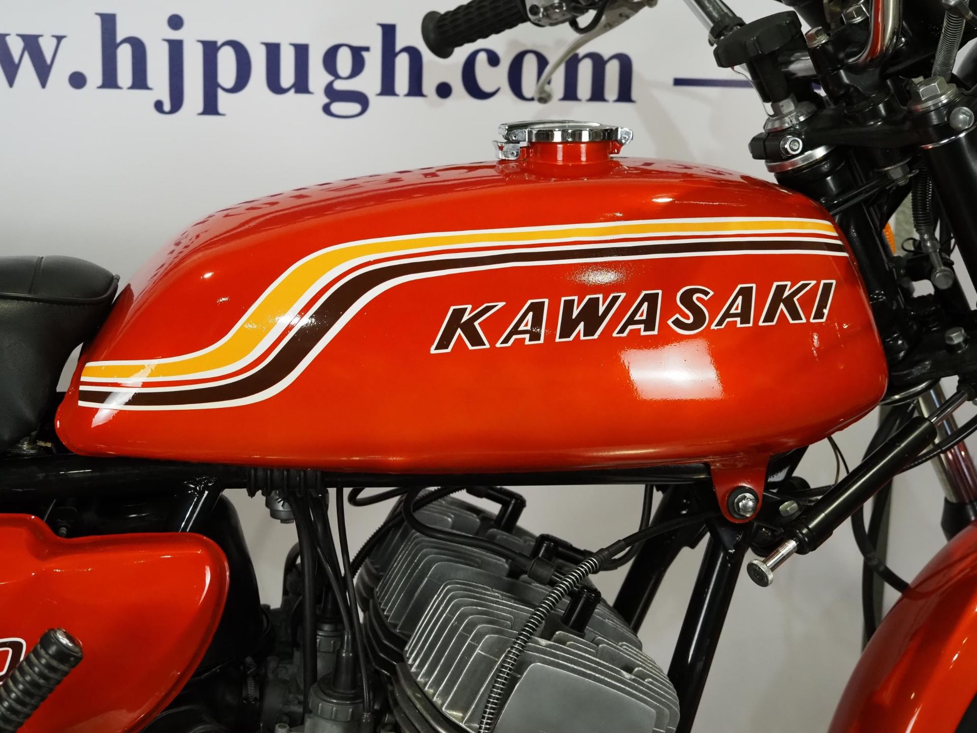 Kawasaki H1B 500 motorcycle. 1971. 498cc. Frame No. KAF-52740 Engine No. KAE-57019 Runs and rides. - Image 5 of 9