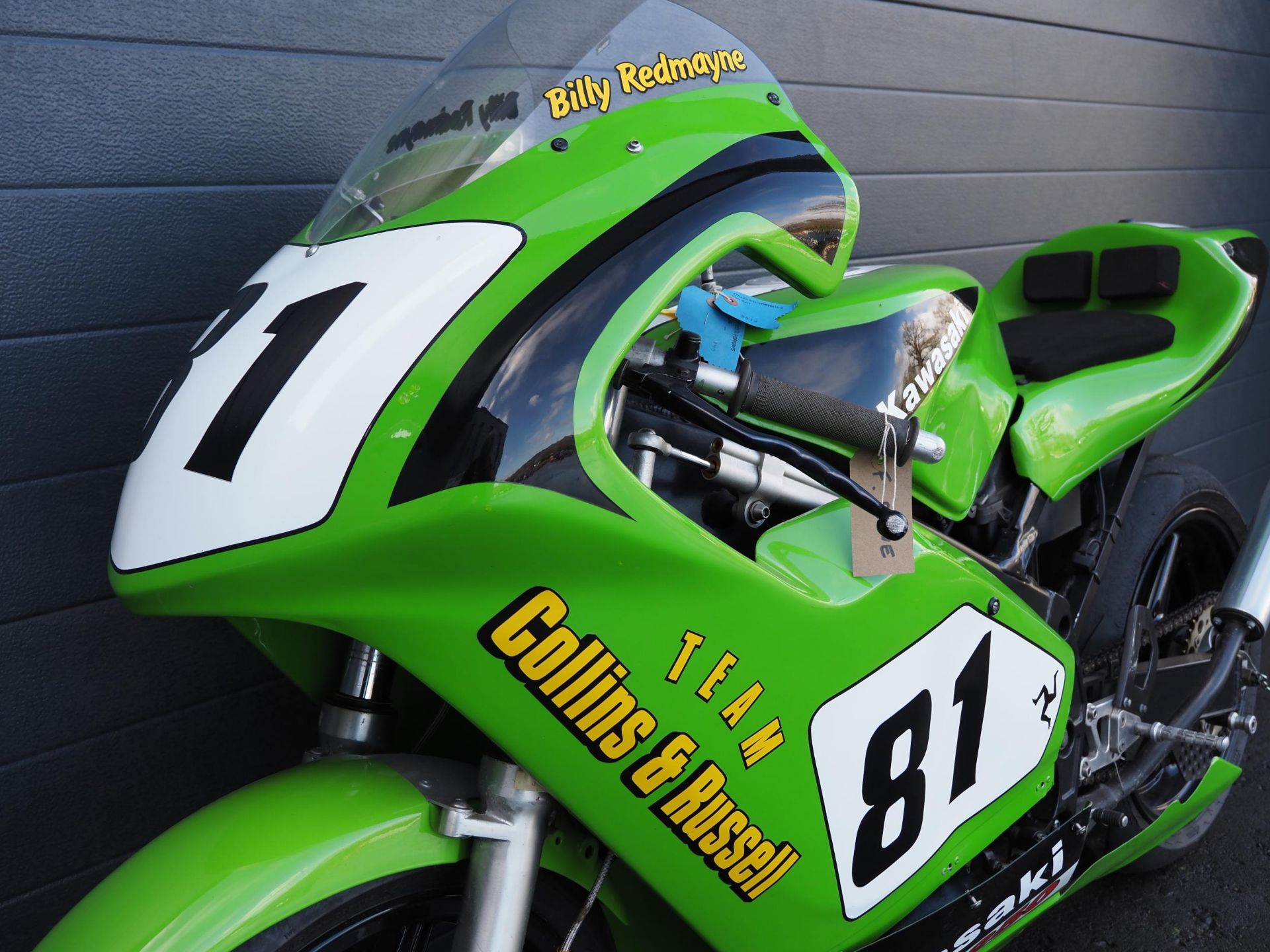 Kawasaki KR1-S 250 F2 motorcycle. 1992 This bike was ridden by Billy Redmayne at the 2015 Classic F2 - Bild 8 aus 8