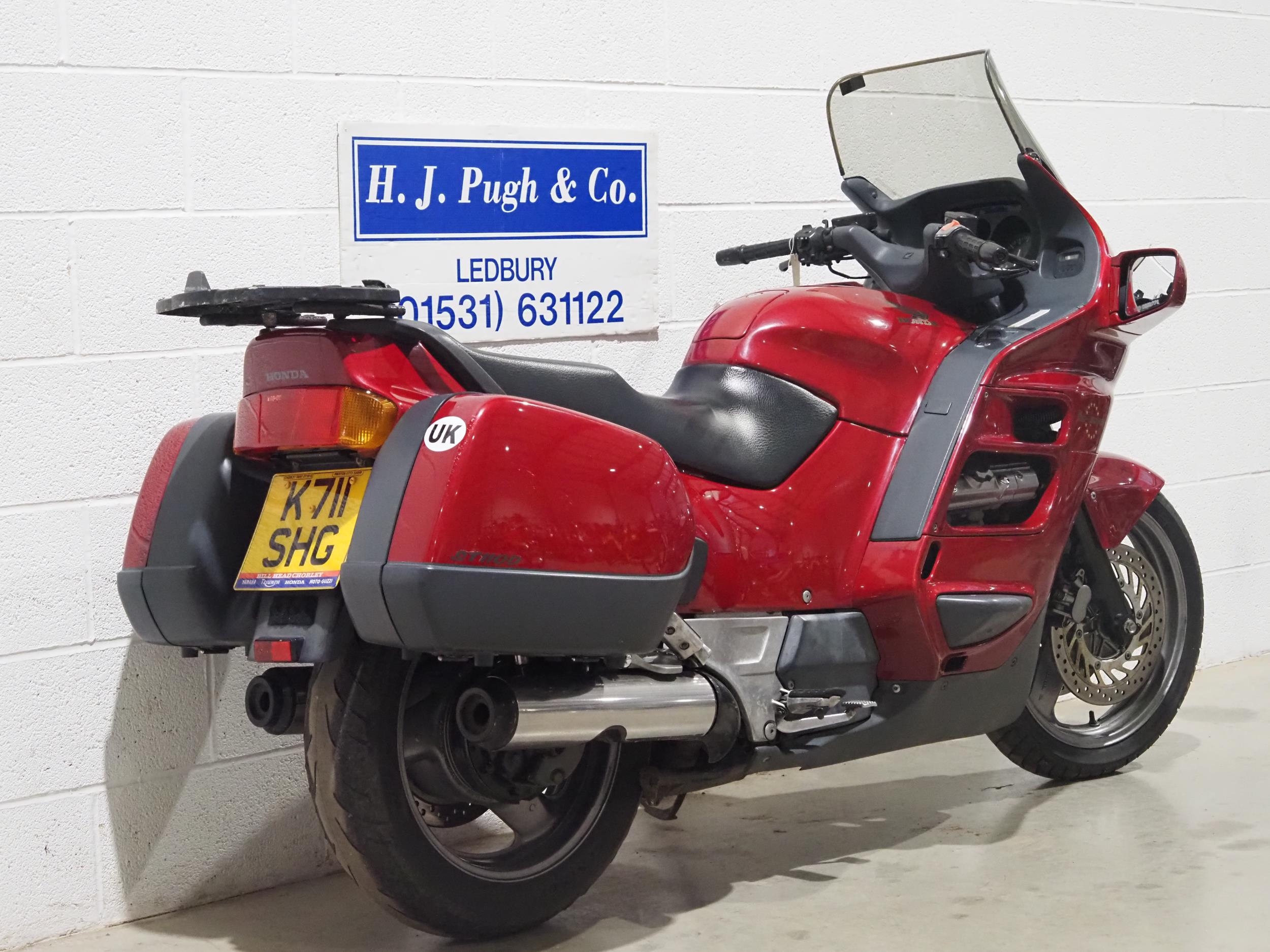 Honda ST1100 Pan European motorcycle. 1992. 1099cc. Runs and rides. Rode 80 miles to the saleroom. - Image 3 of 5