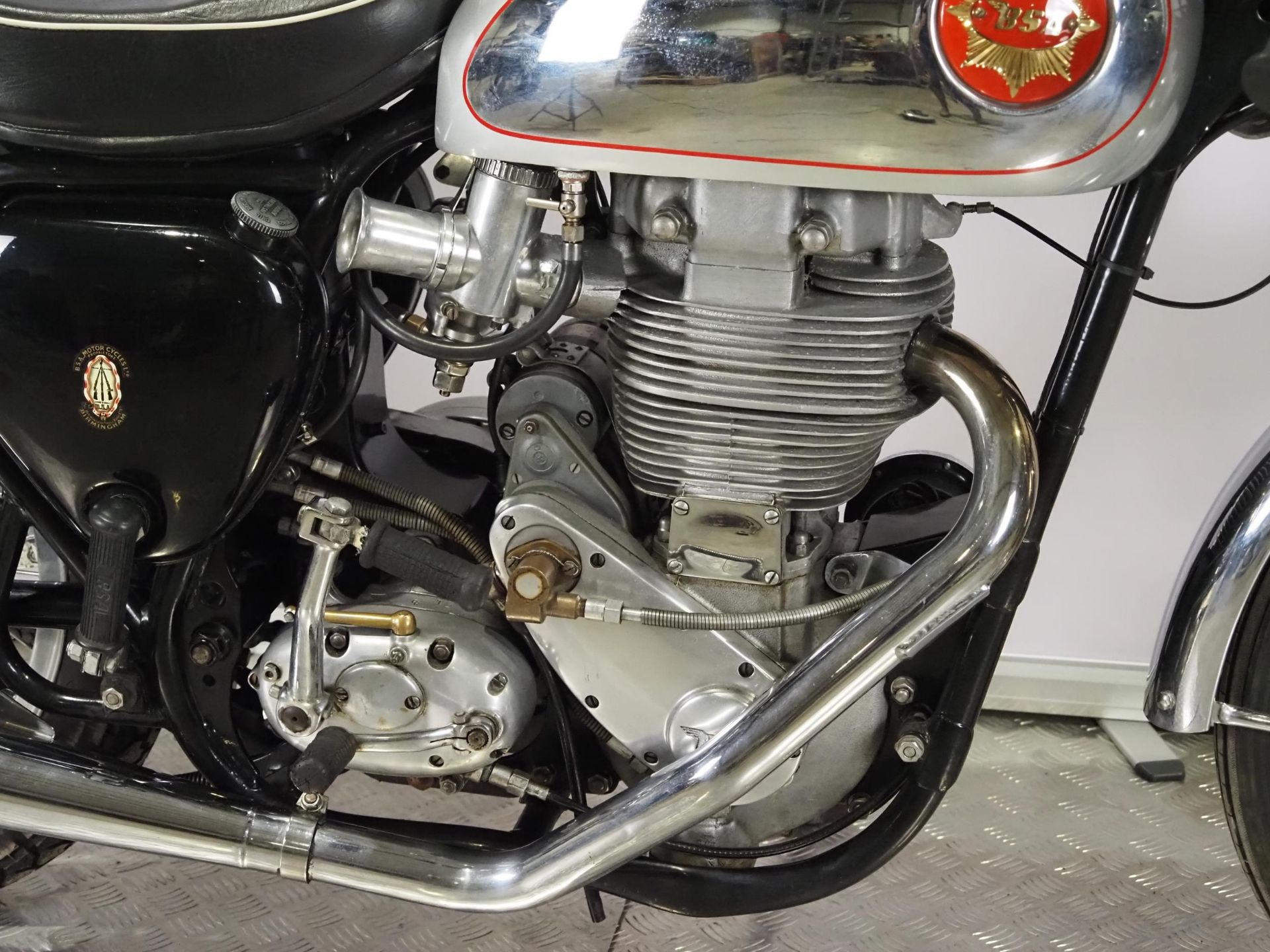 BSA Goldstar motorcycle. 1962. 500cc. Frame No. CB32 11395 Engine No. DBD34GS 6802 Runs and rides - Image 3 of 11