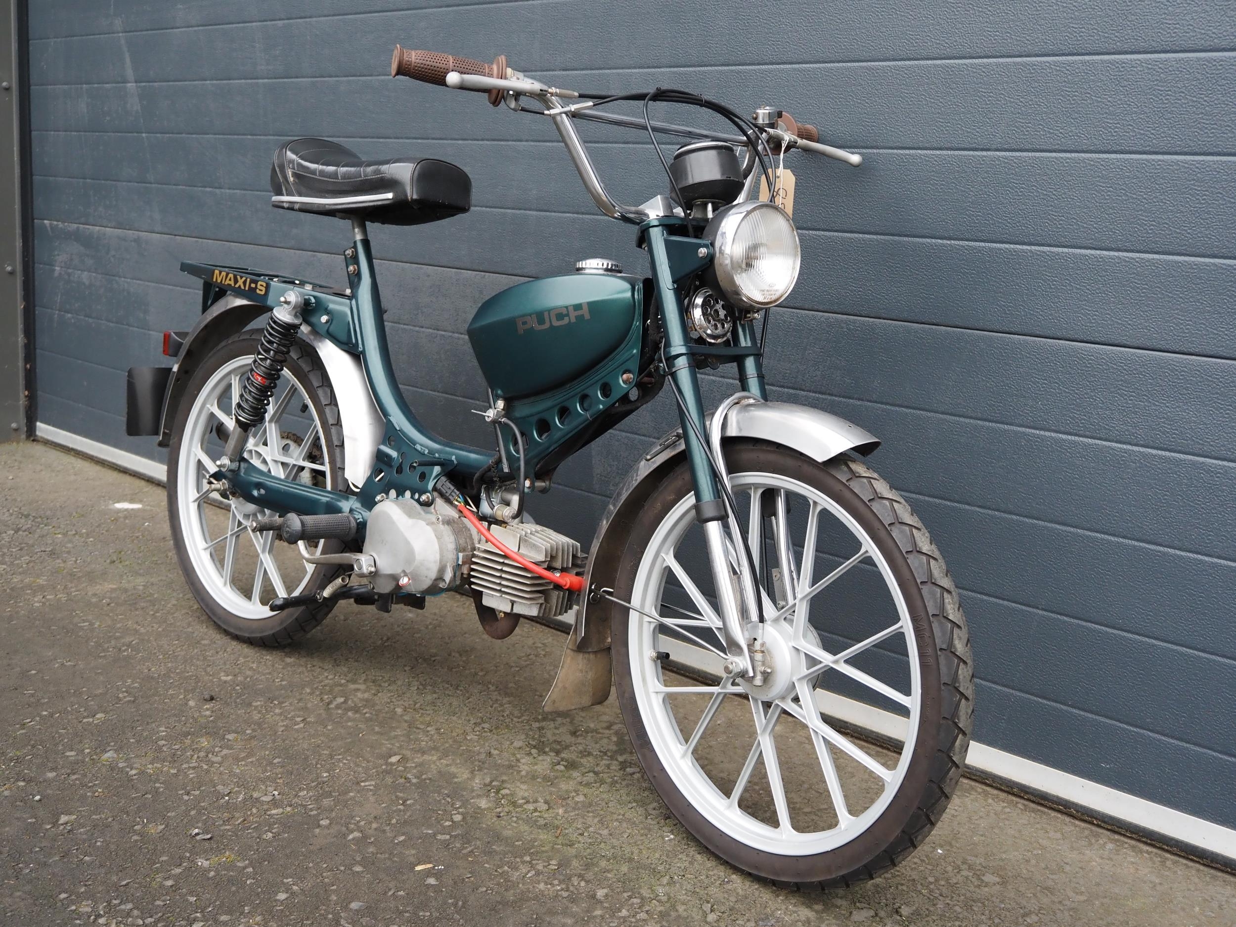 Puch Maxi-s moped. 49cc. 1979. Frame No. 3200706 Engine No. 3200706 Runs and rides. Will need - Image 2 of 6