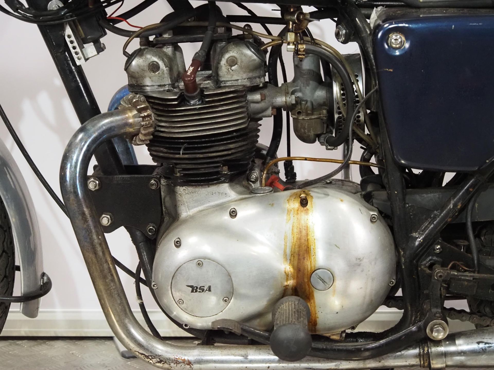 BSA Tribsa motorcycle. 1968. 500cc Frame No. B25B1560 Engine No. T100AH14985 Part of a deceased - Image 7 of 7