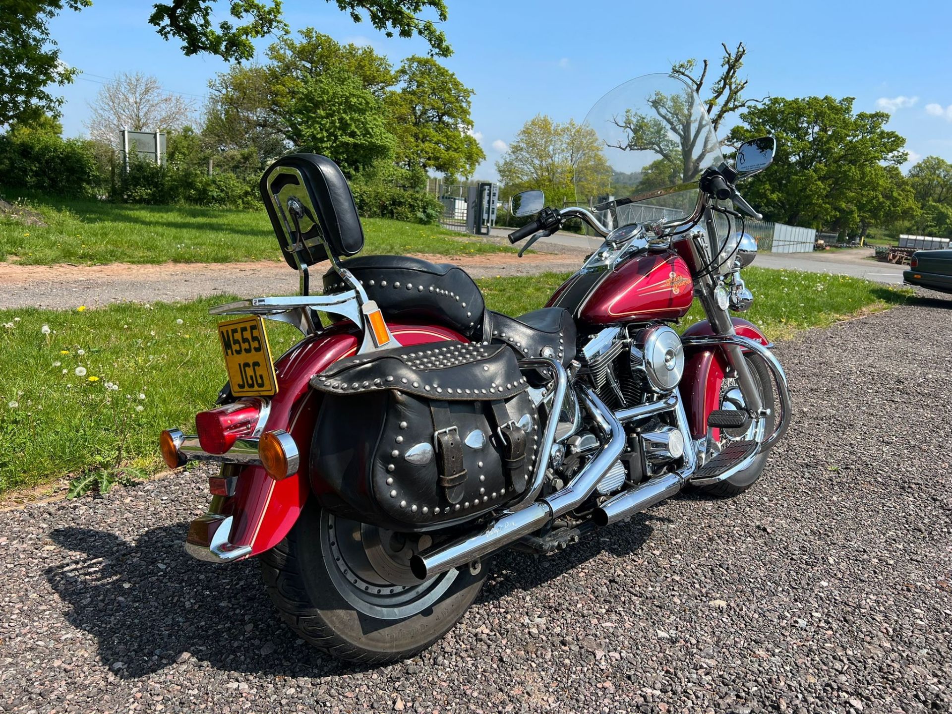 Harley Davidson FLSTC Heritage Softail motorcycle. 1995. 1340cc. Runs and rides well, ridden to - Image 11 of 11