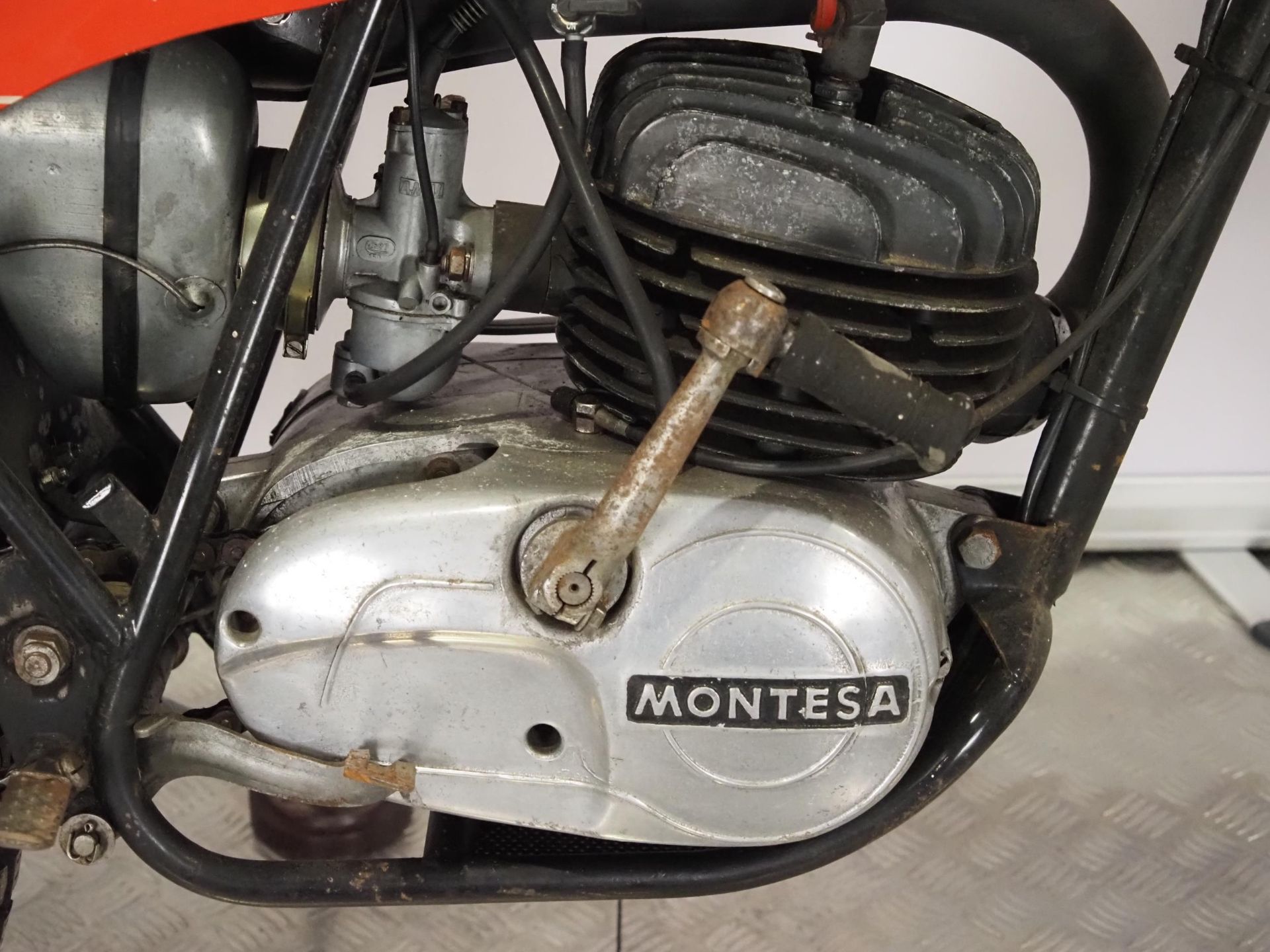 Montesa Cota 247 trials motorcycle. 1971. 247cc Engine No. 21M25917 Engine turns over. Has been - Image 4 of 6