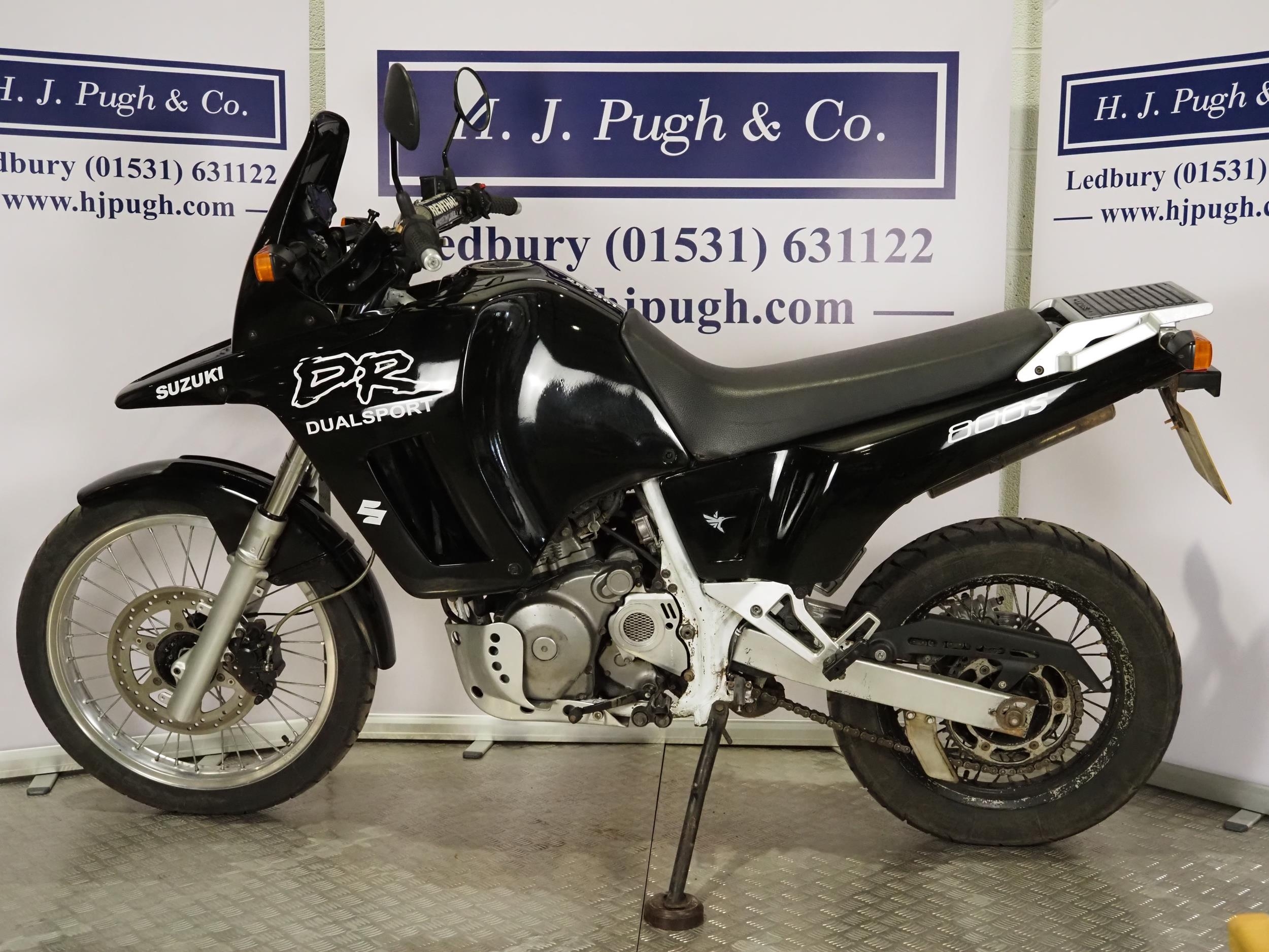 Suzuki DR800 Big motorcycle. 1992. 779cc Runs and rides. Ridden to saleroom. MOT until 10.11.24. New - Image 6 of 6