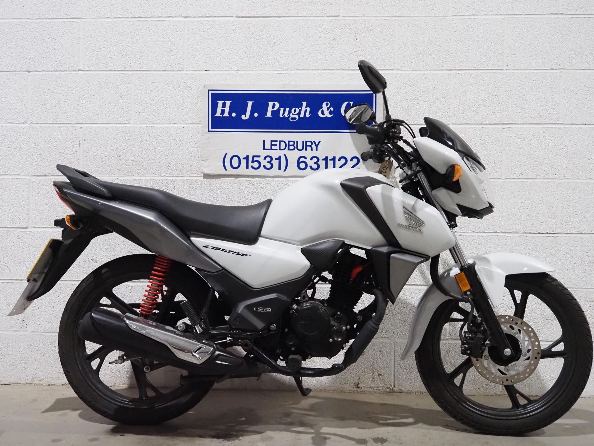 Honda CBF125 motorcycle. 2022. 124cc. Runs and rides. Recent service Comes with wheel lock,
