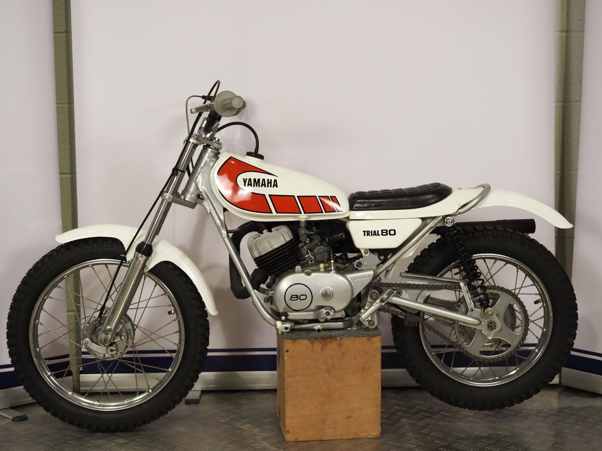 Yamaha TY 80 trials bike. Frame No. 451-110027 Engine No. 451-110027 Runs and rides but will need - Image 6 of 7