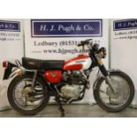 Honda CL350 motorcycle. 1973. 350cc. Frame No. CL350-5025393 Engine No. CL350E-5057487 Engine